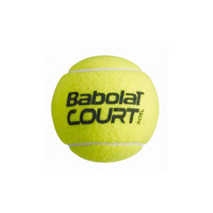 Bote De 3 Pelotas Babolat Court Pádel