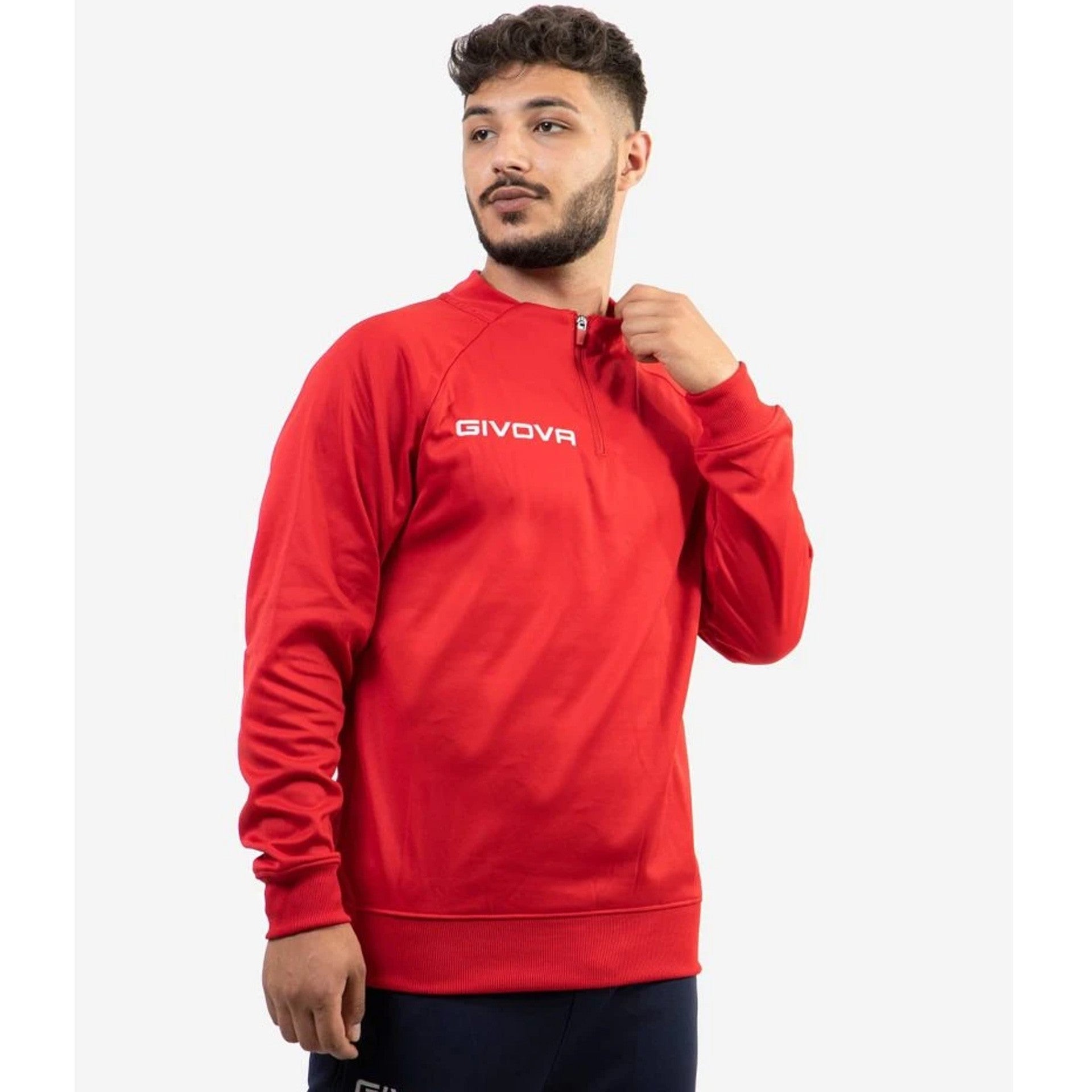 Sudadera Givova Tecnica 500 Media Cremallera