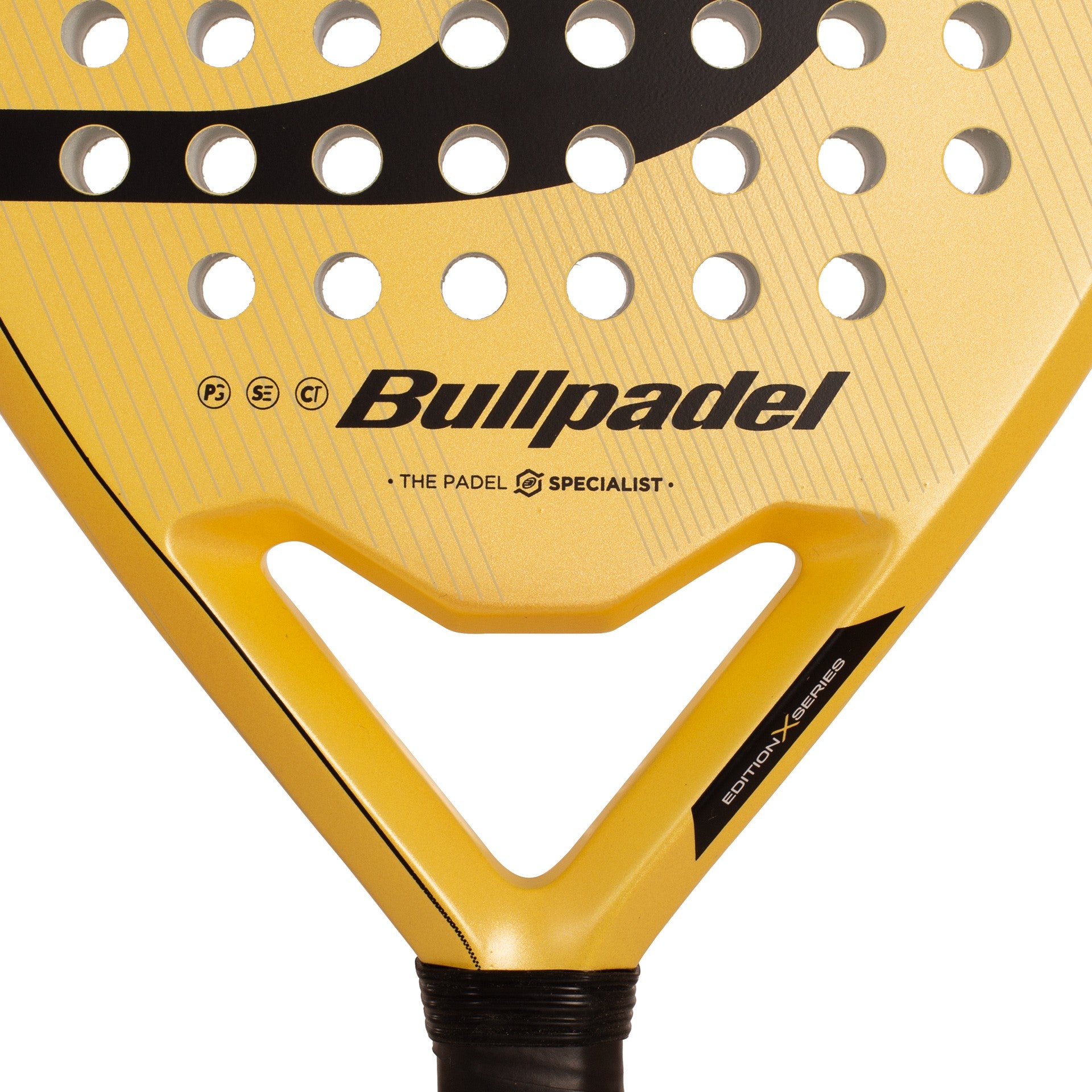 Pala De Pádel Bullpadel Burn Power Yellow