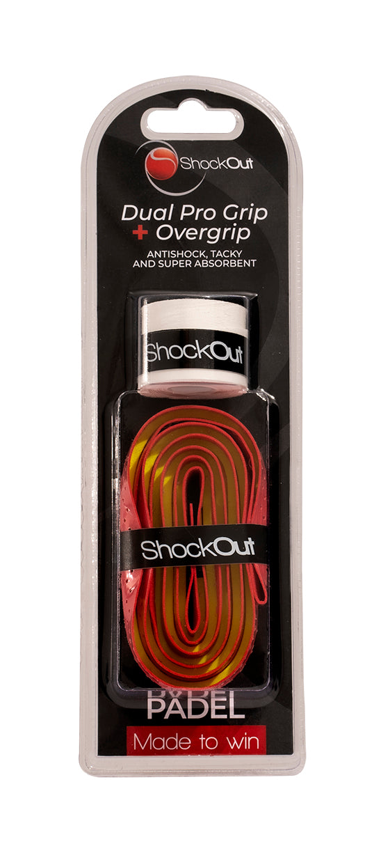 Dual Pro Grip + Overgrip Shockout