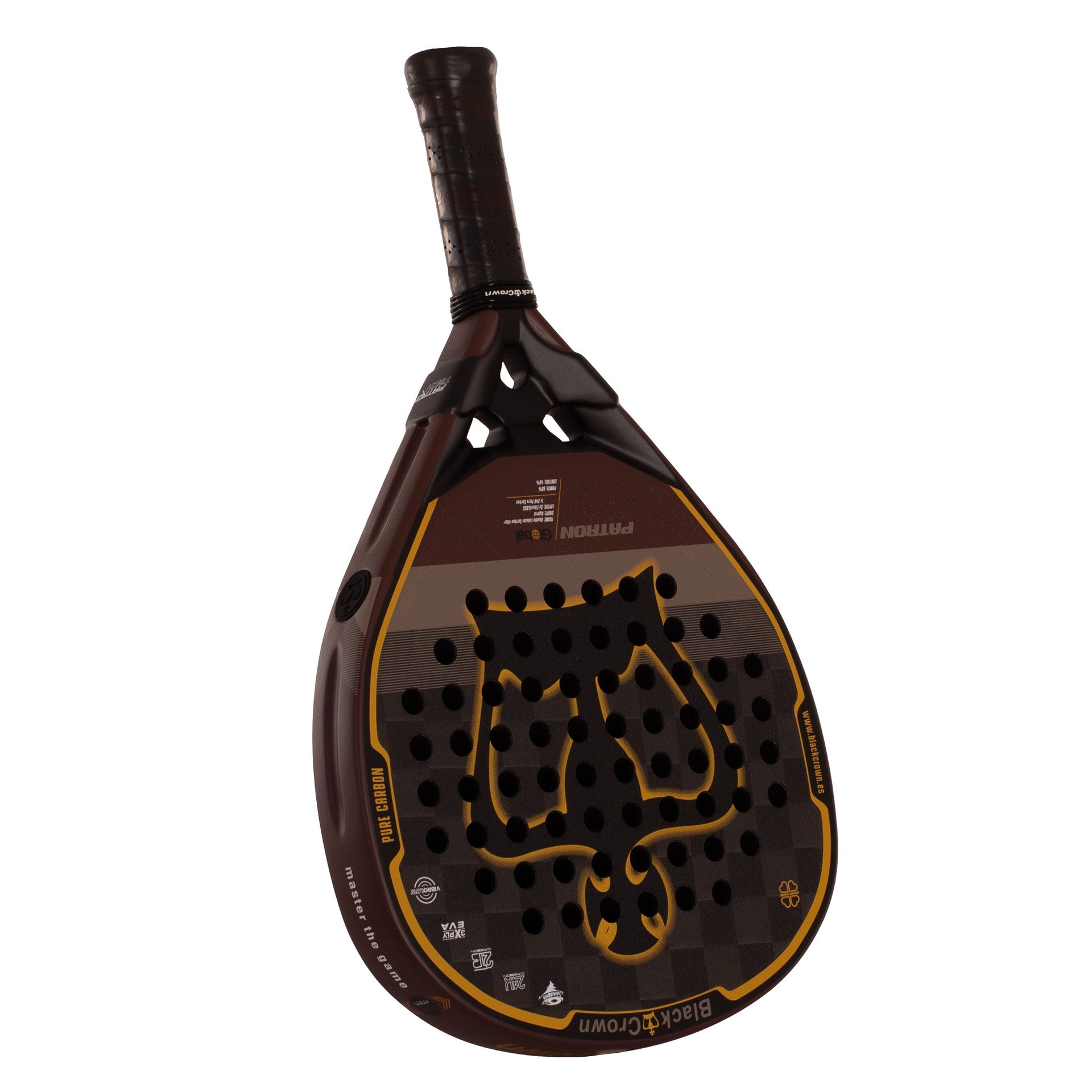 Pala De Pádel Black Crown Patron Global
