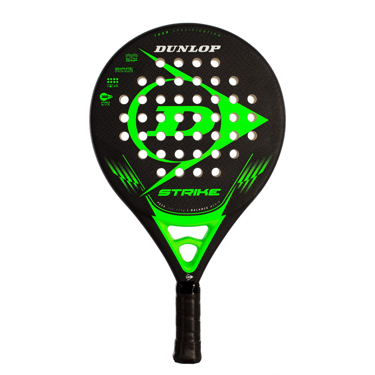 Pala Pádel Dunlop Strike Green