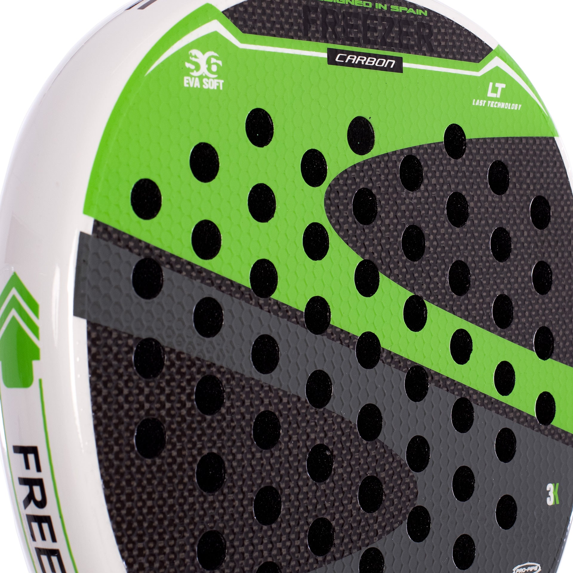 Pala Pádel Softee Freezer Carbon Green