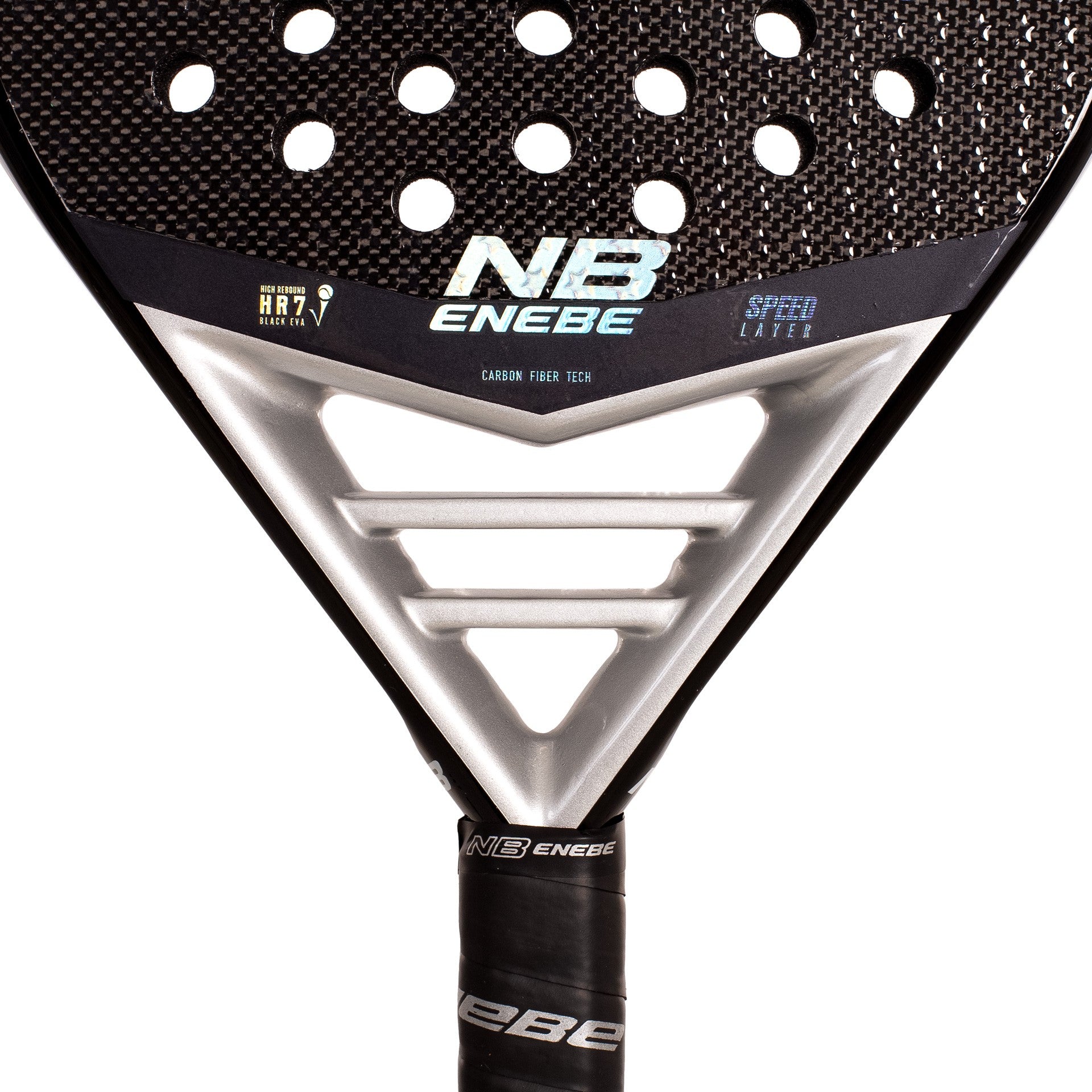 Pala Pádel Enebe Mustang Silver 3K