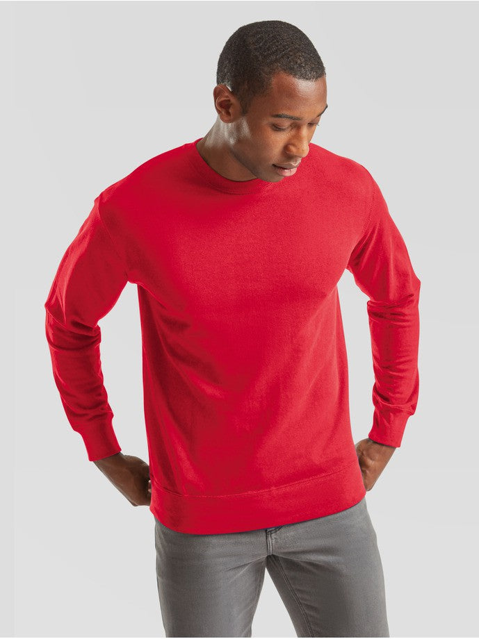 Sudadera Fruit Of The Loom Adulto Lightweight Set-In Sweat
