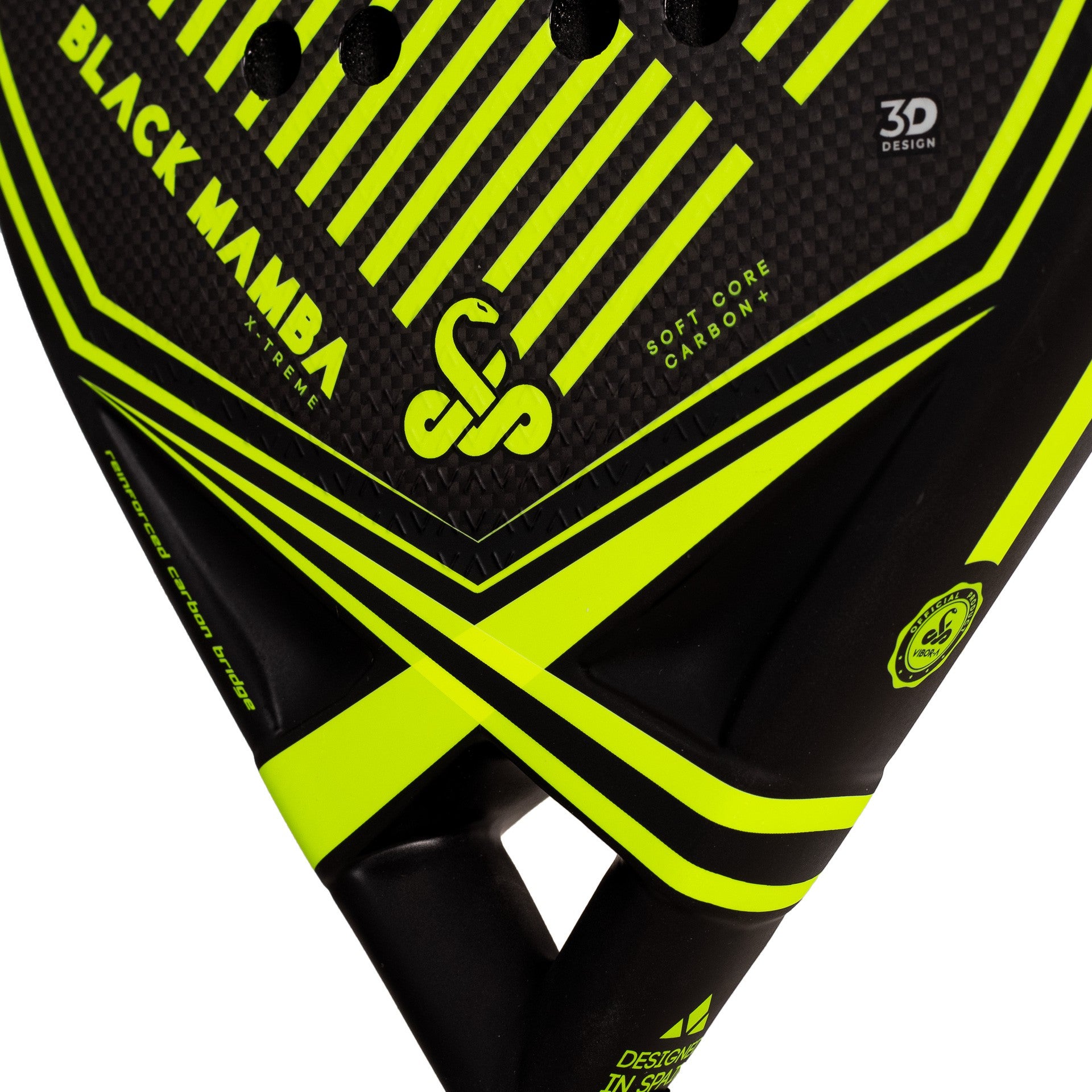 Pala Pádel Vibor-A Black Mamba Xtreme 3K 2.0