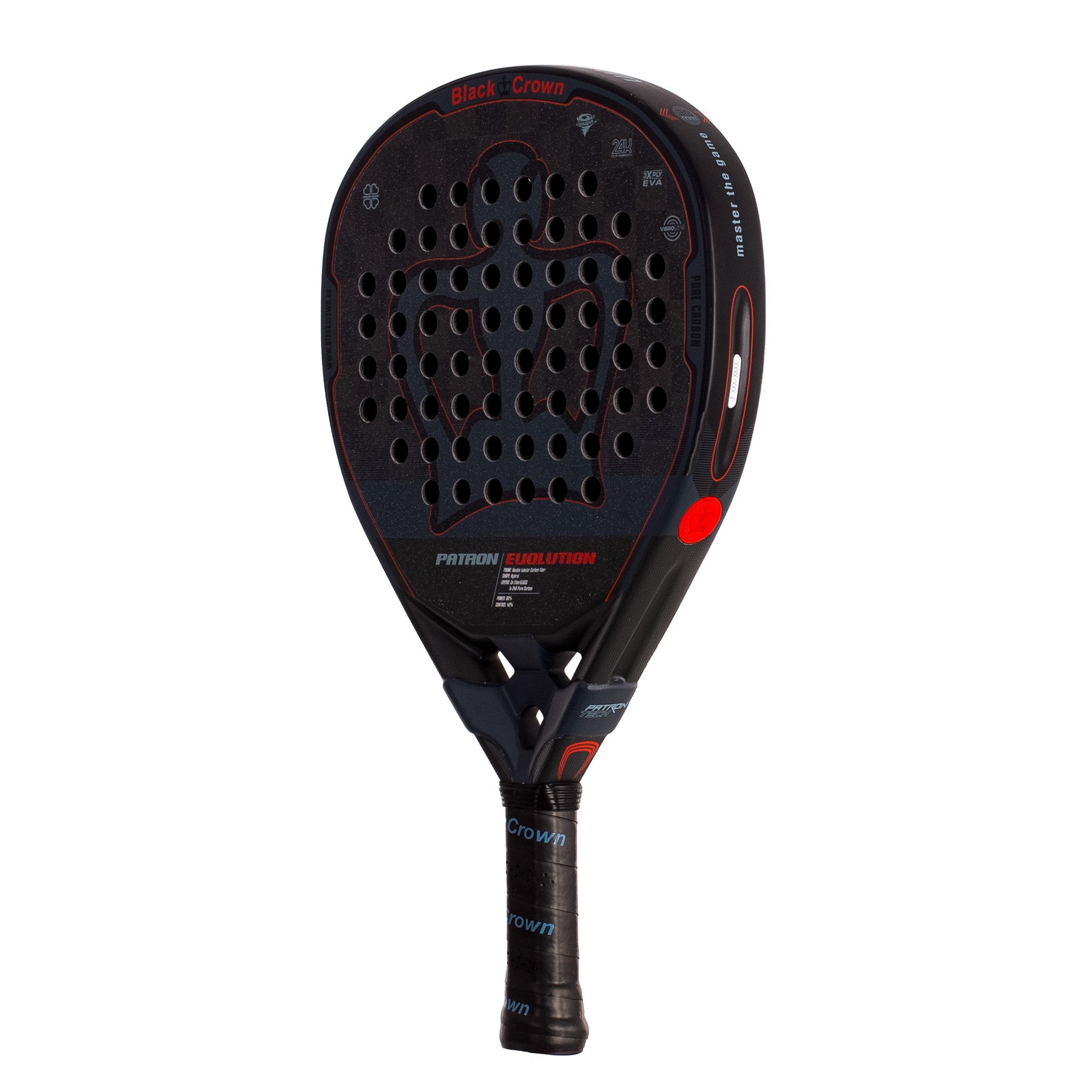 Pala De Pádel Black Crown Patron Evolution