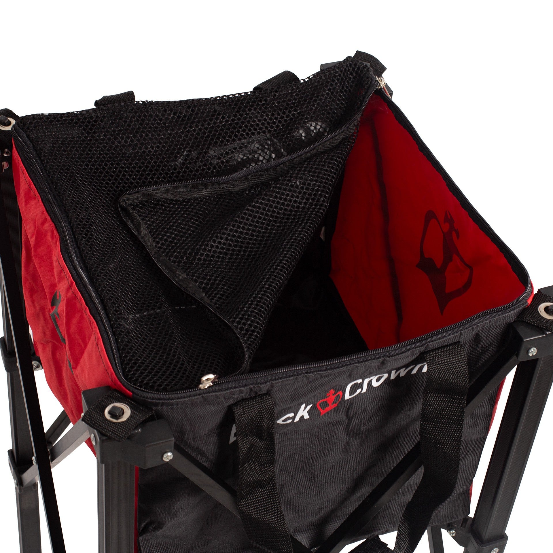 Cesto Pelotas Black Crown Bicolor