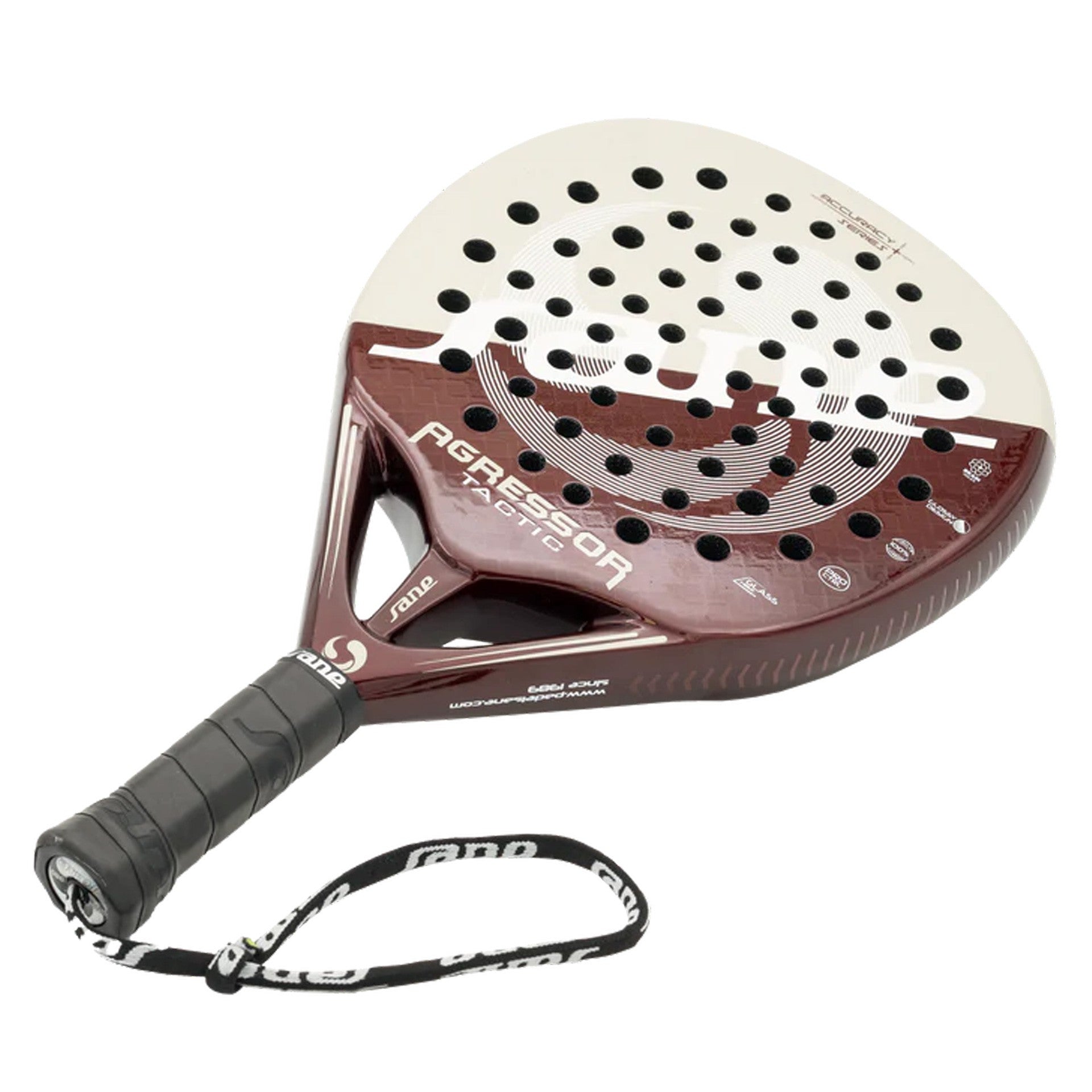 Pala De Pádel Sane Agressor Tactic Fiber