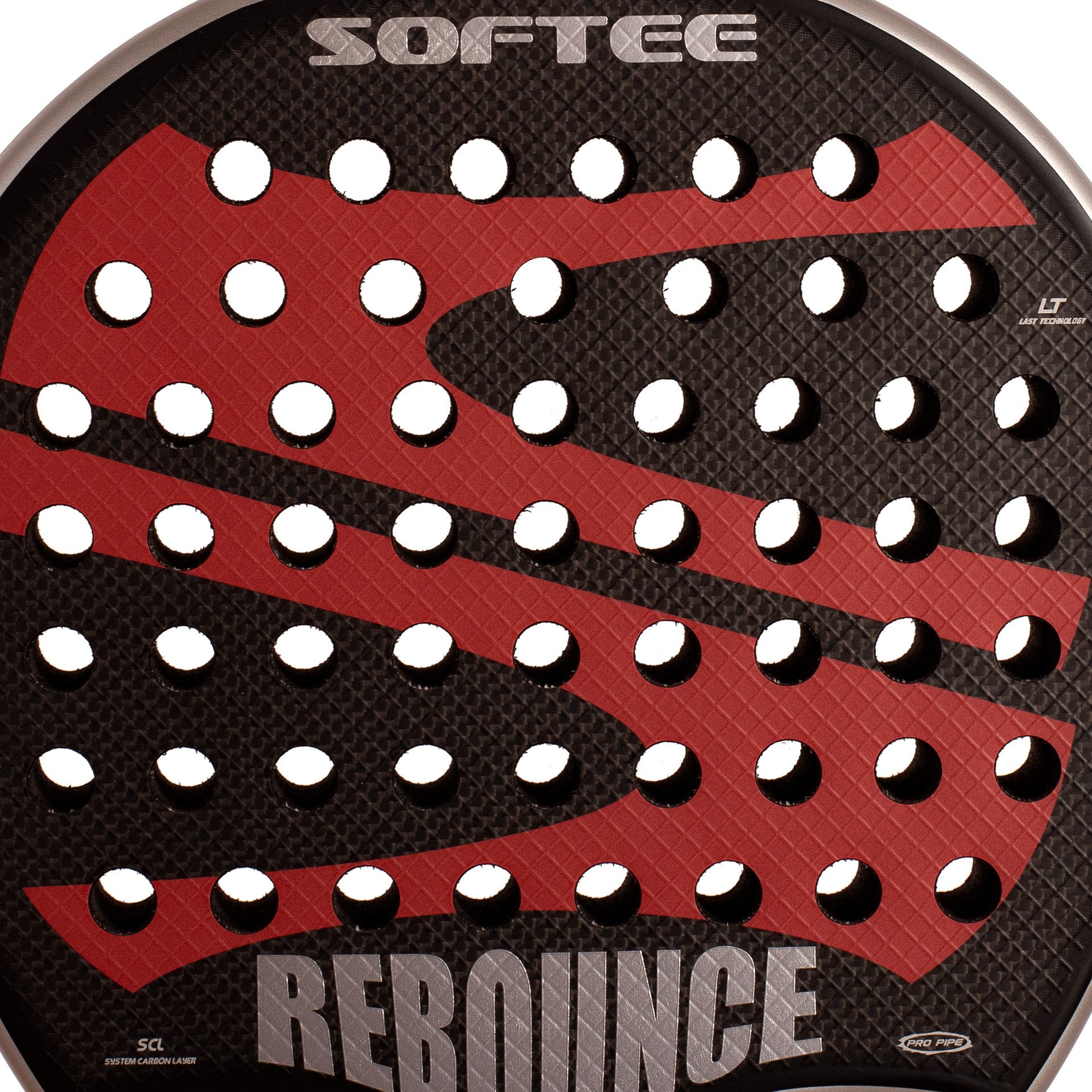 Pala Pádel Softee Rebounce Red 3K