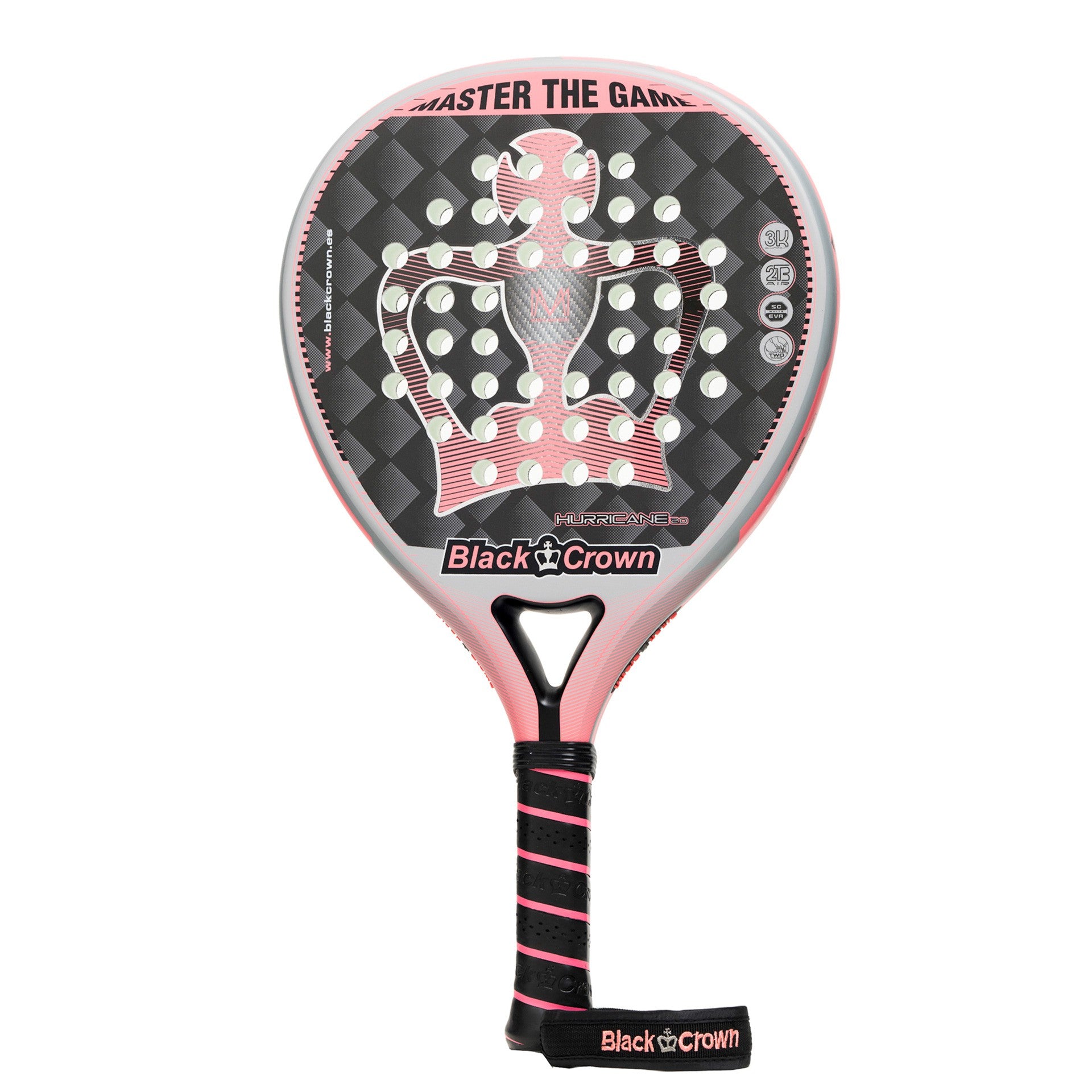 Pala De Pádel Black Crown Hurricane 2.0