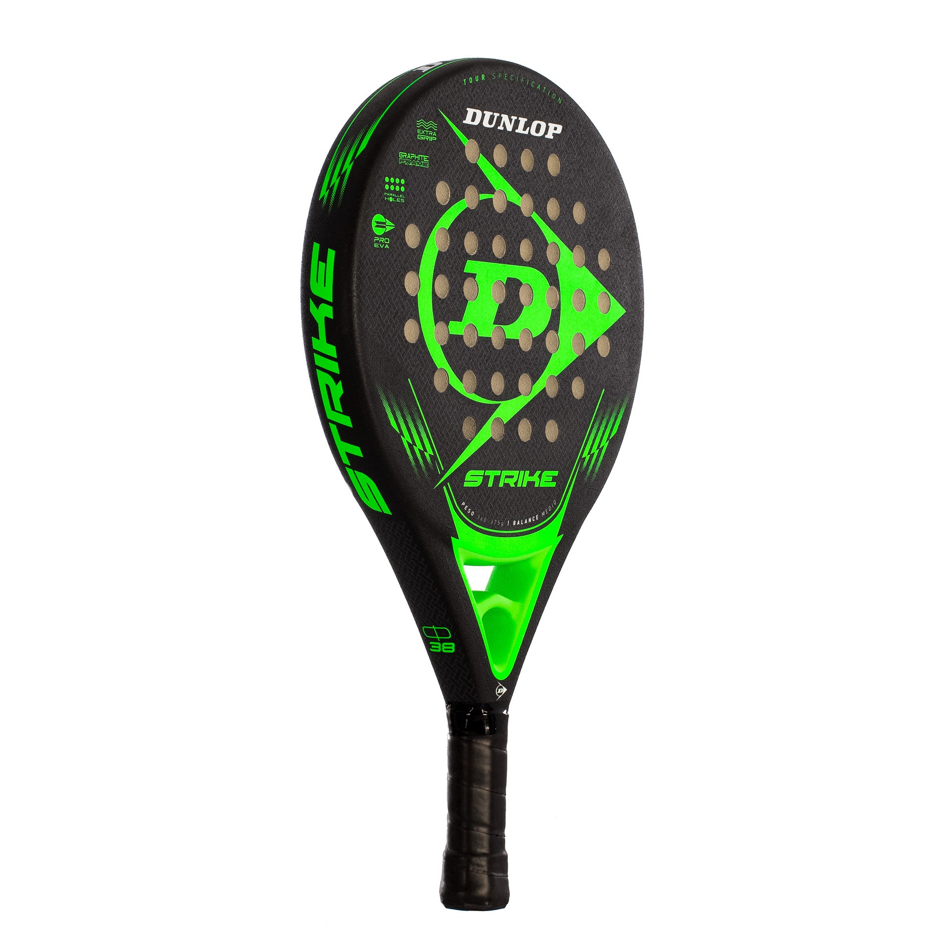 Pala Pádel Dunlop Strike Green