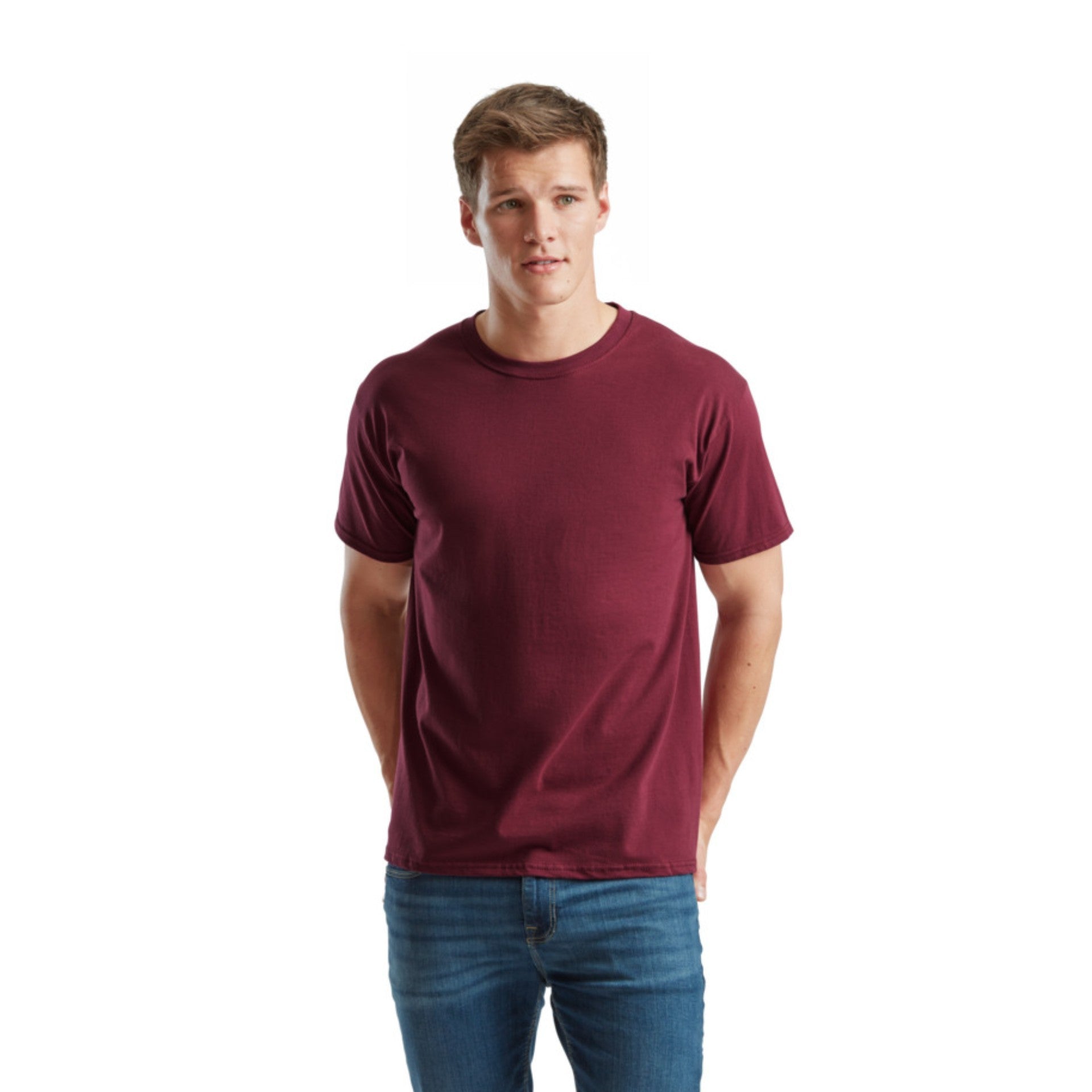 Camiseta Fruit Of The Loom Iconic 195 Premium Tees Adulto