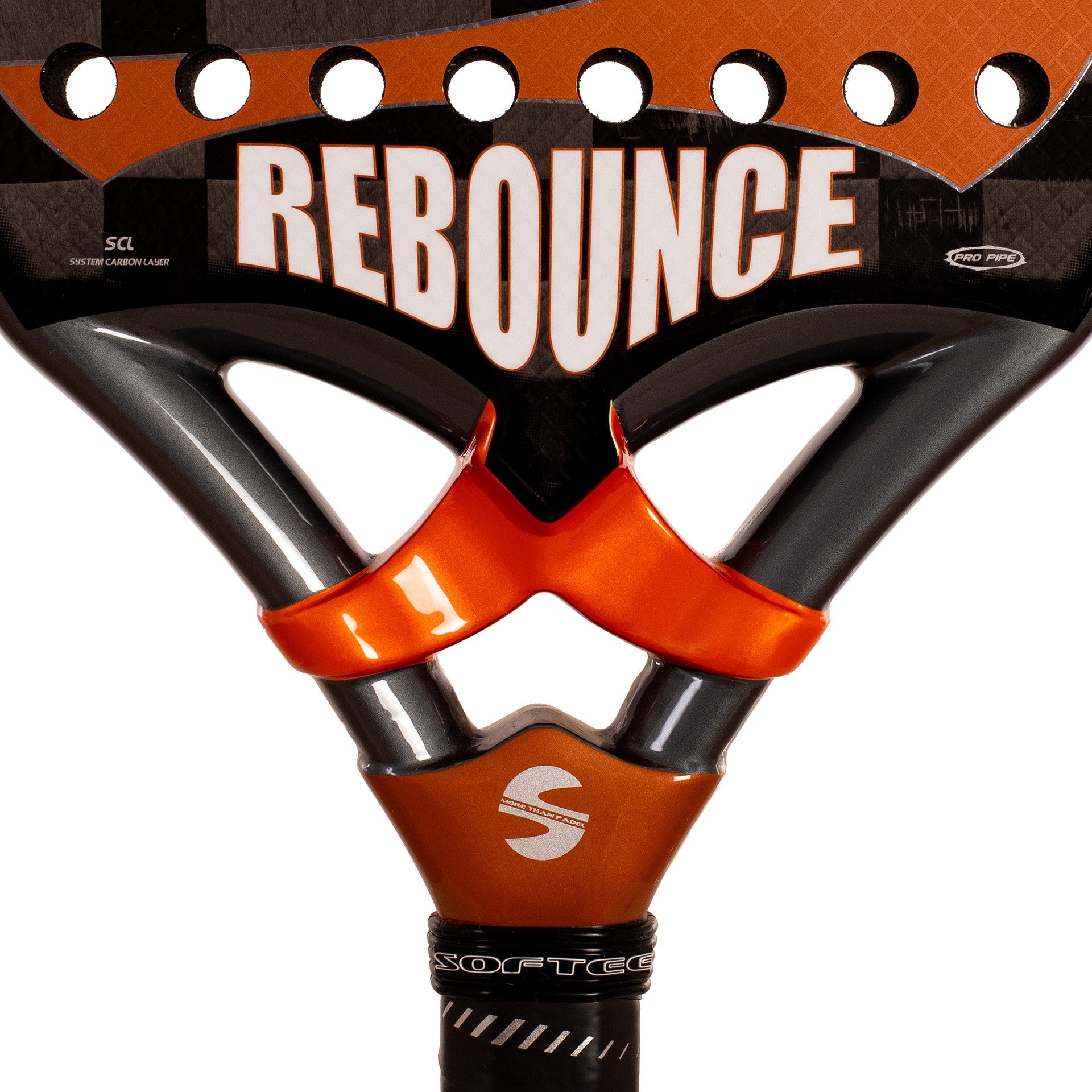 Pala Pádel Softee Rebounce Orange