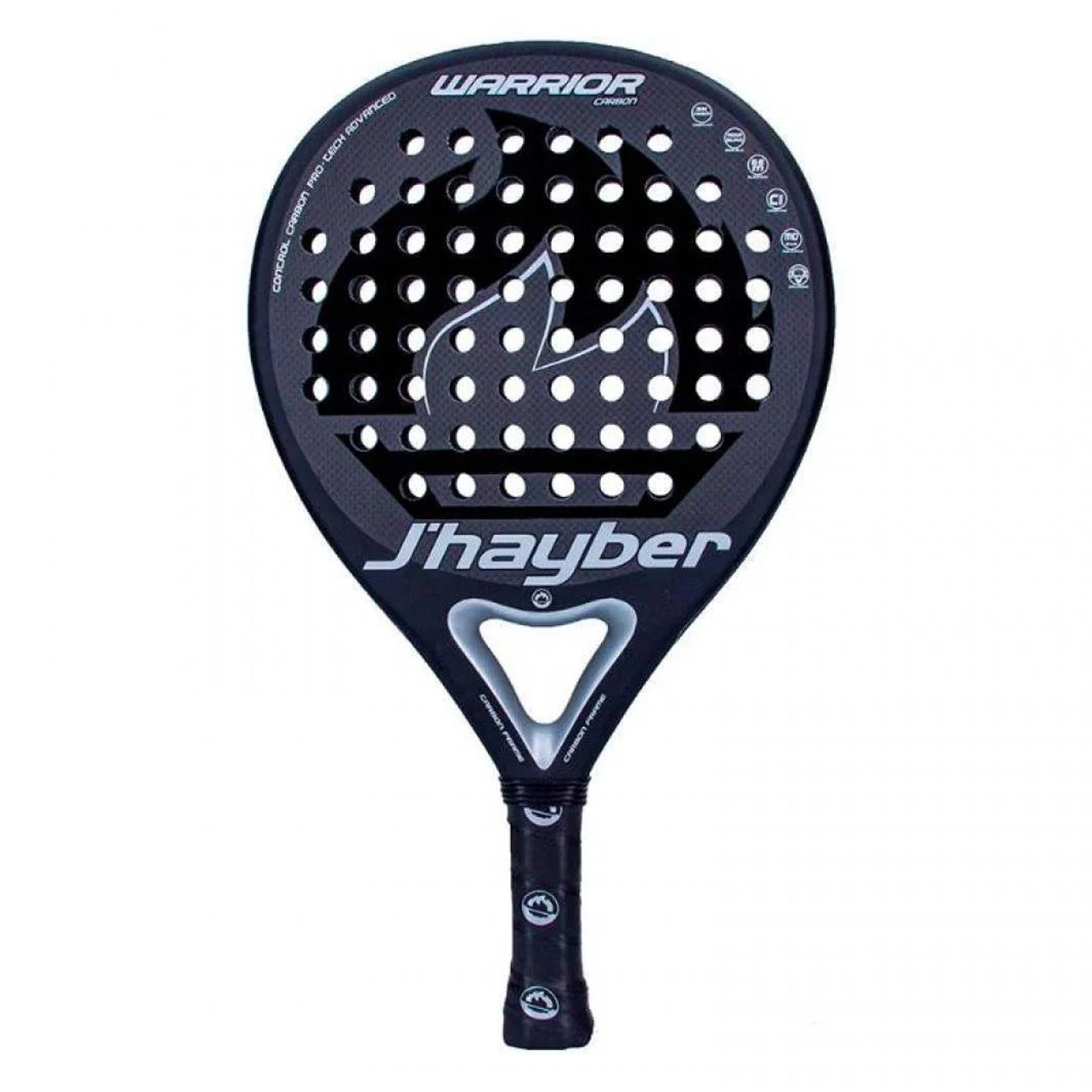 Pala De Pádel Jhayber Warrior Carbon Negro