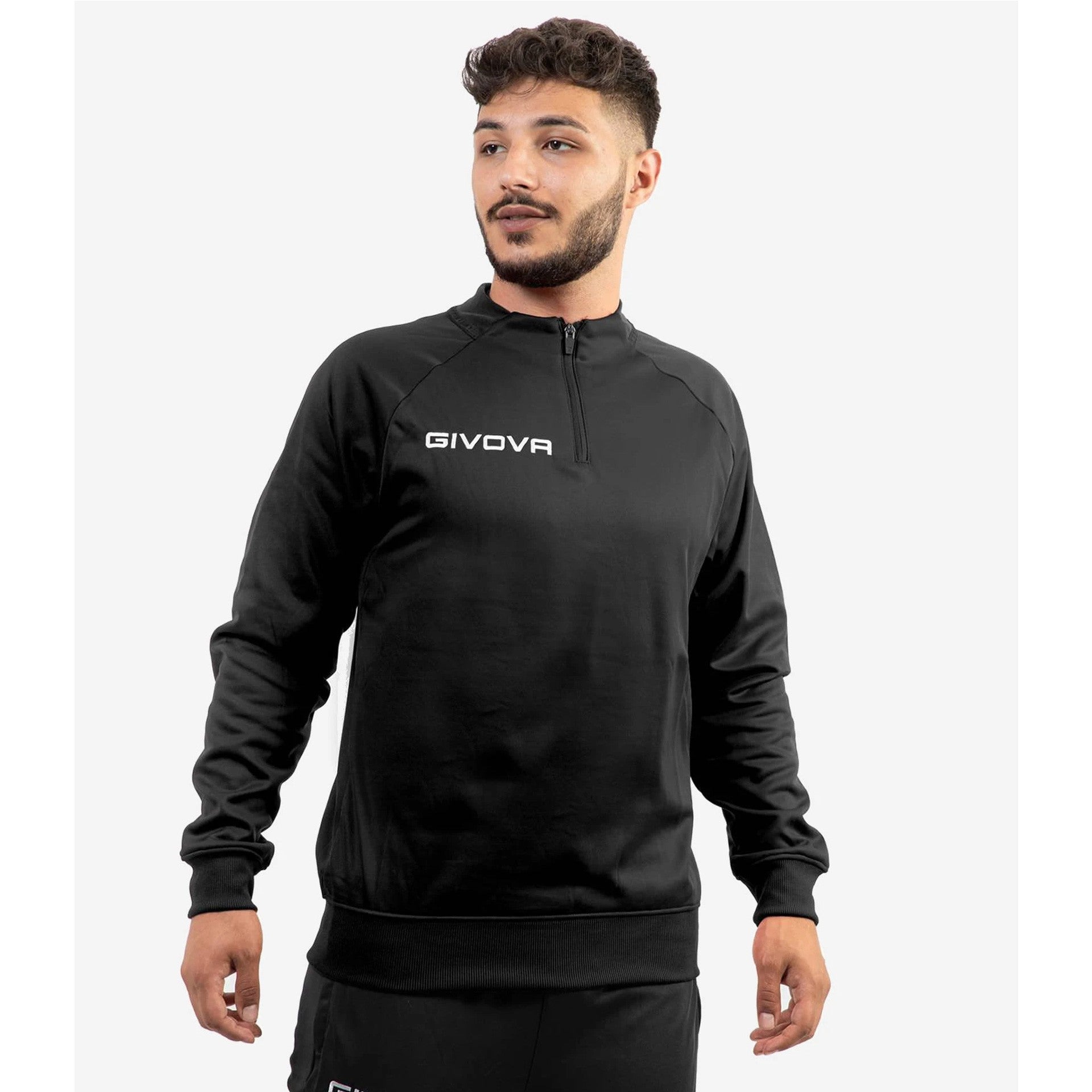 Sudadera Givova Tecnica 500 Media Cremallera