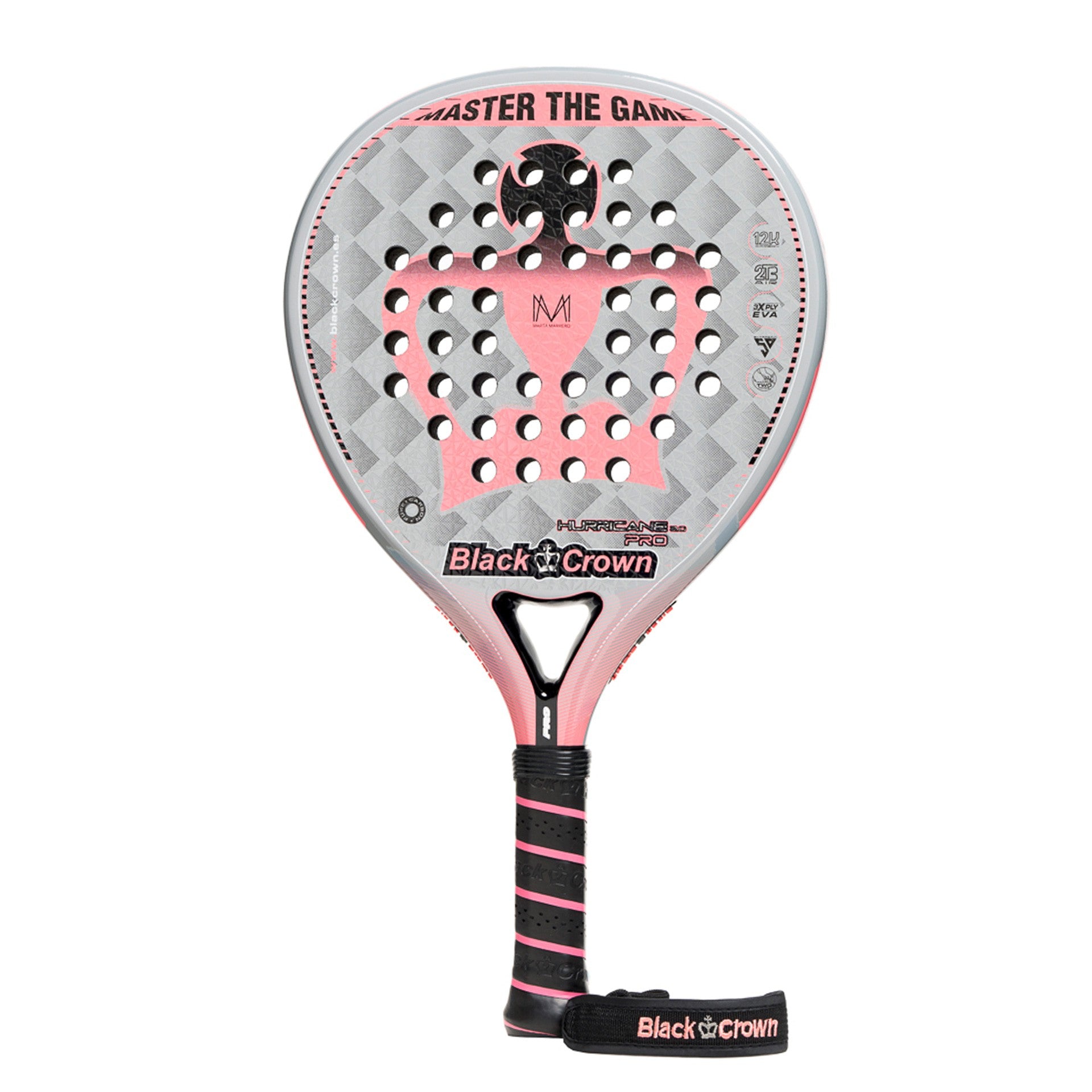Pala De Pádel Black Crown Hurricane Pro 2.0