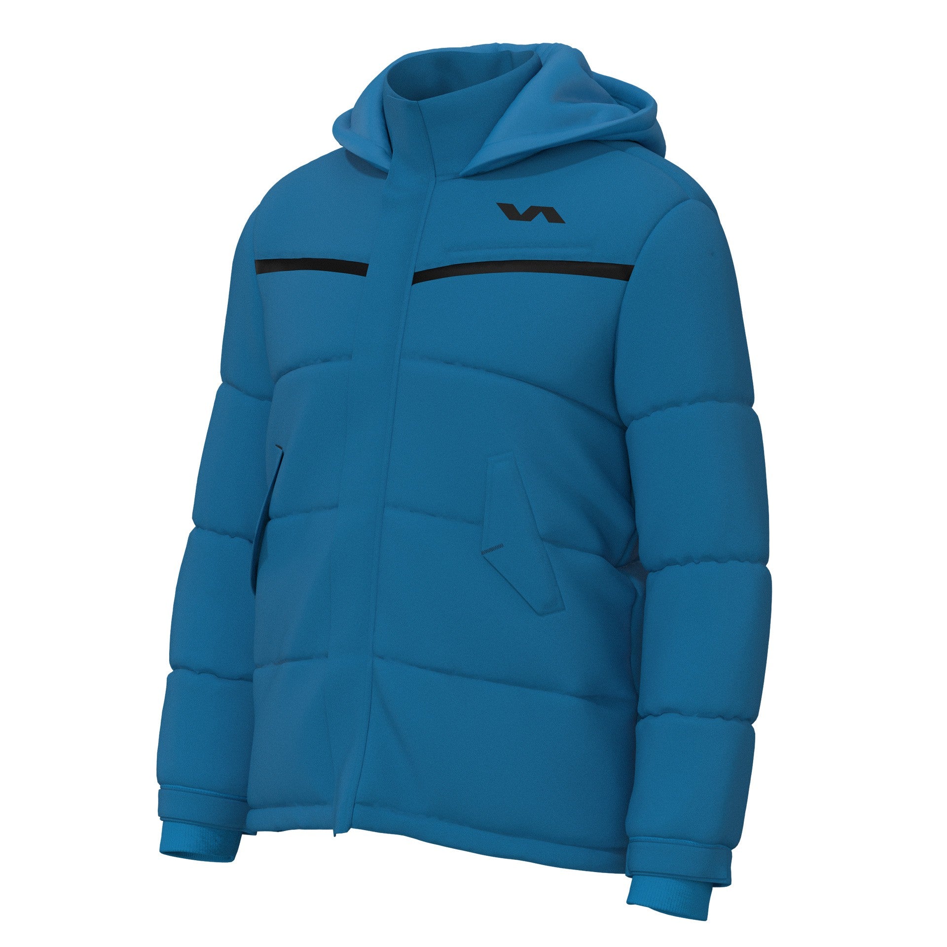 Abrigo Varlion Basic Niki Winter - Azul / S