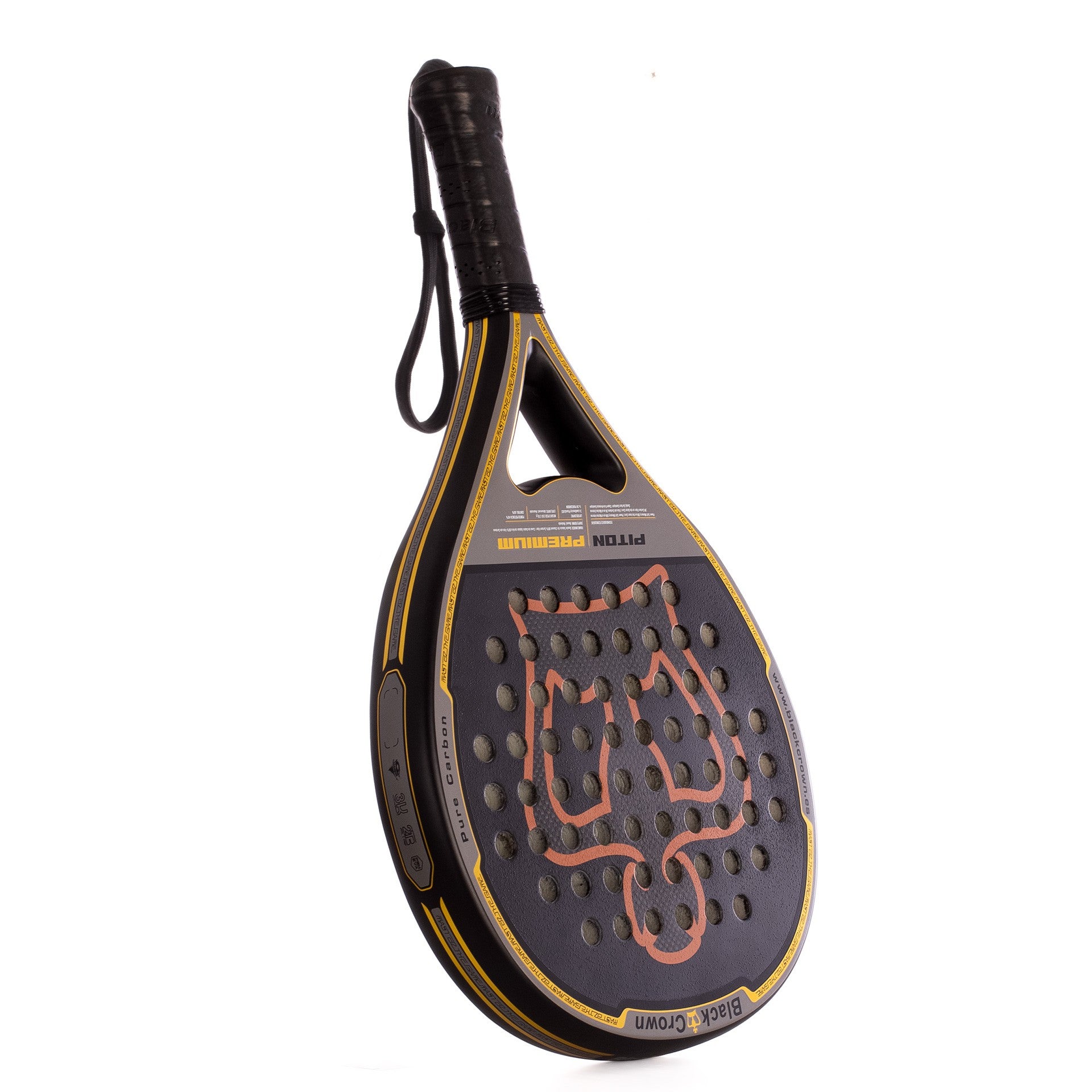 Pala De Pádel Black Crown Piton Premium