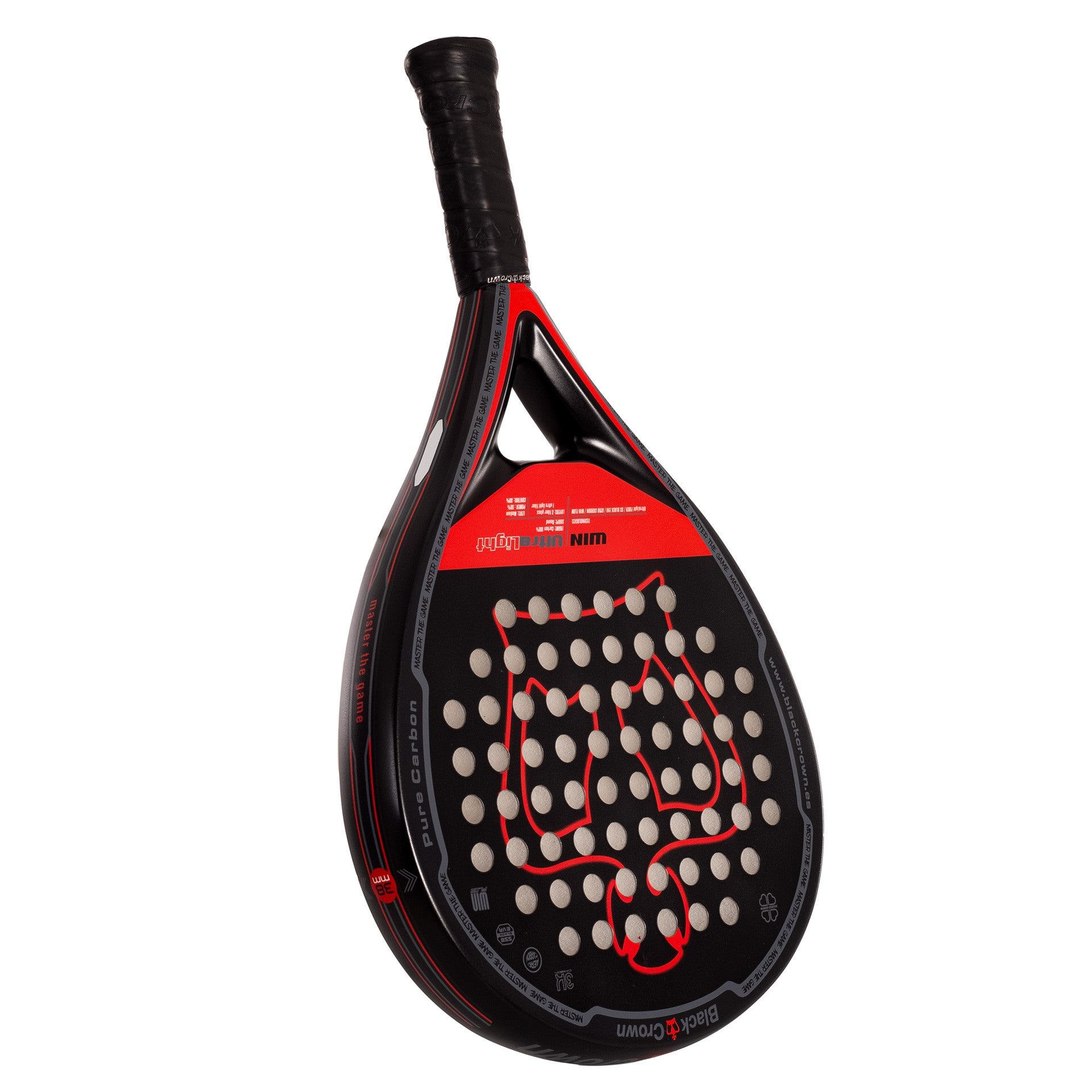 Pala De Pádel Black Crown Win Ultralight