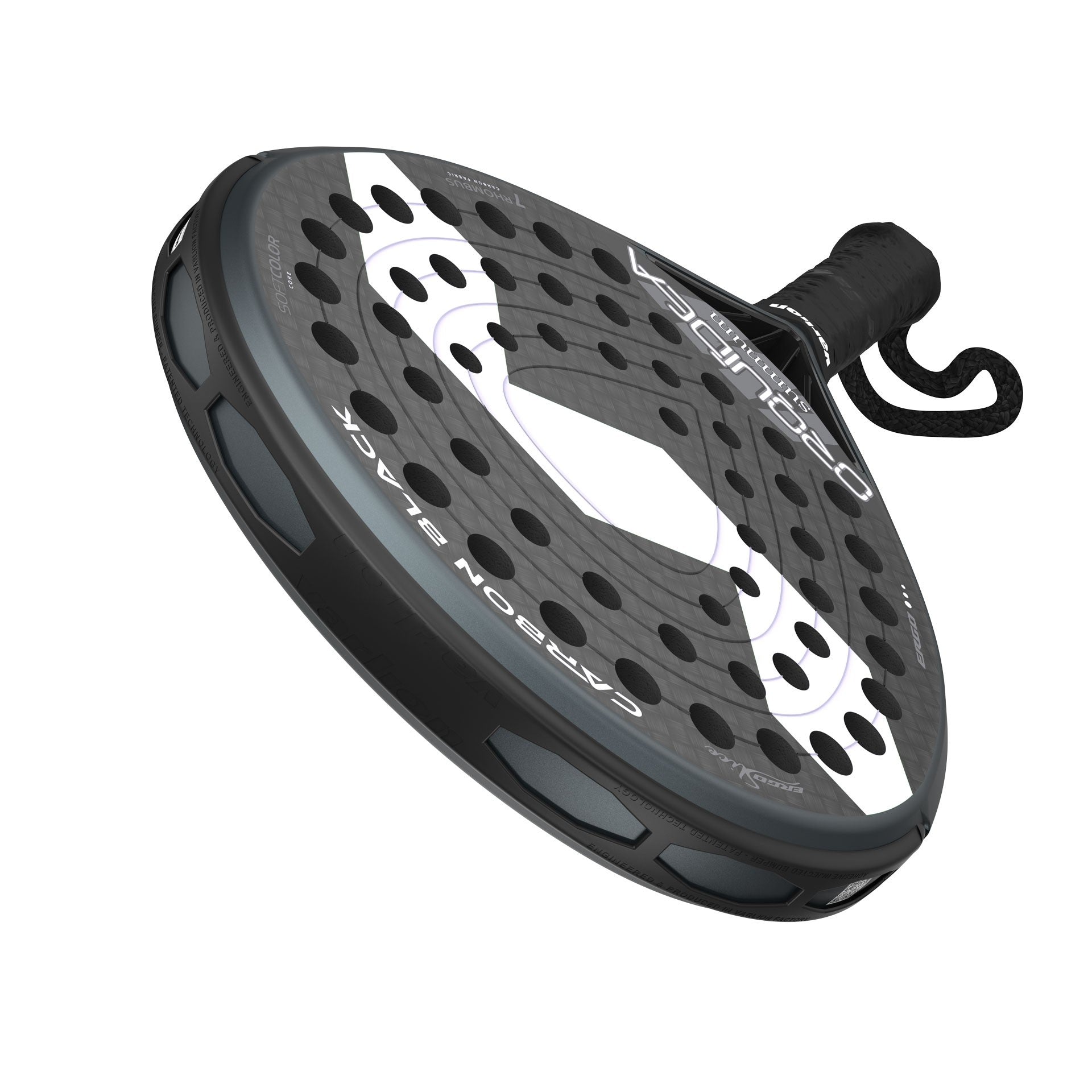 Pala De Pádel Varlion Lw Carbon Black Orquidea