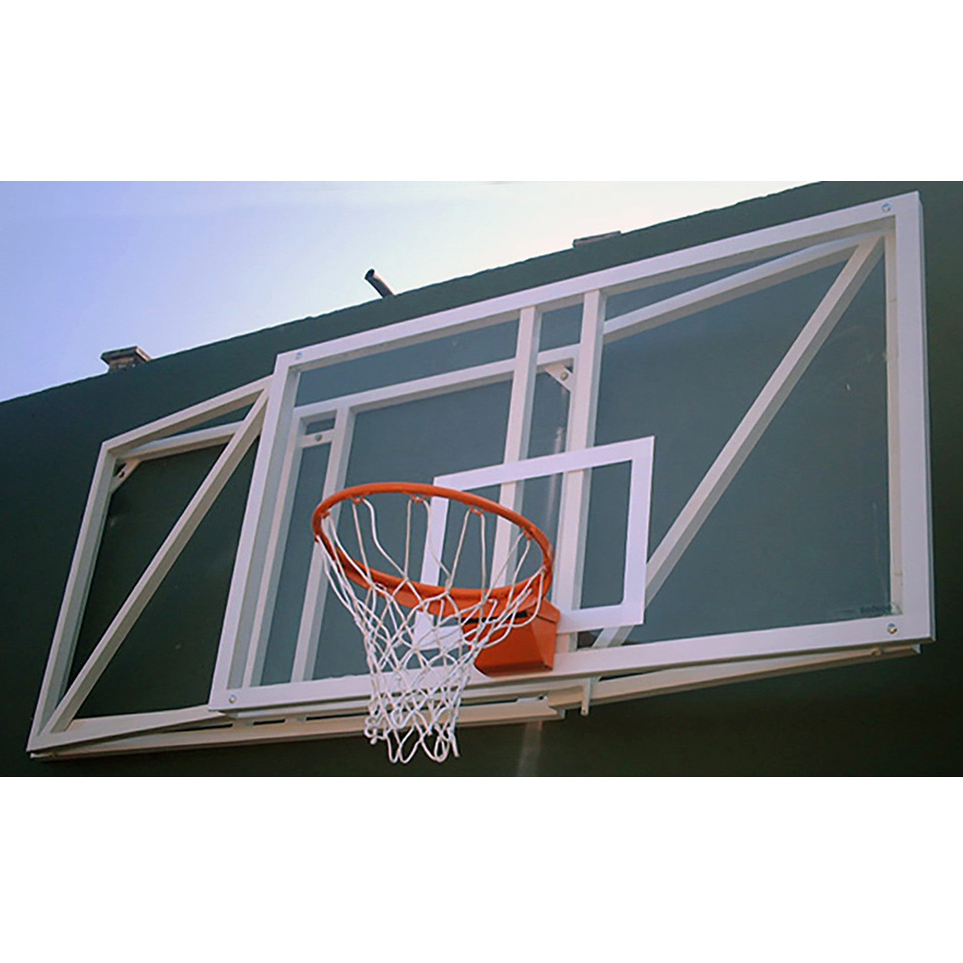 Jgo Canastas Baloncesto Abatibles -Sin Tablero,Aro-