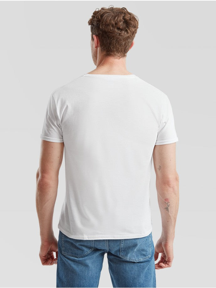 Camiseta Fruit Of The Loom Iconic 150 V-Neck T