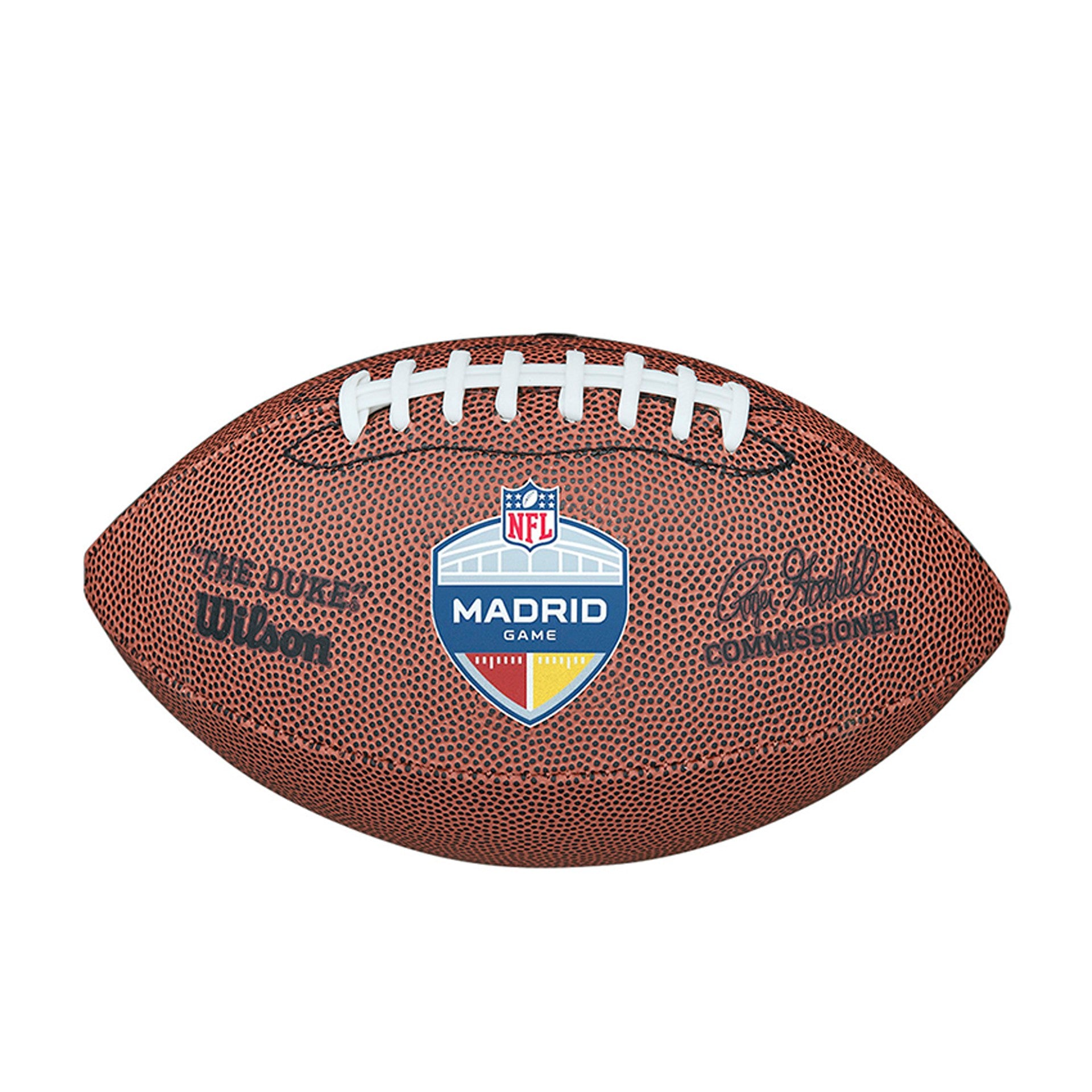 Balón De Fútbol Americano Wilson Madrid Duke Replica Mini