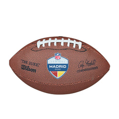 Balón De Fútbol Americano Wilson Madrid Duke Replica Mini