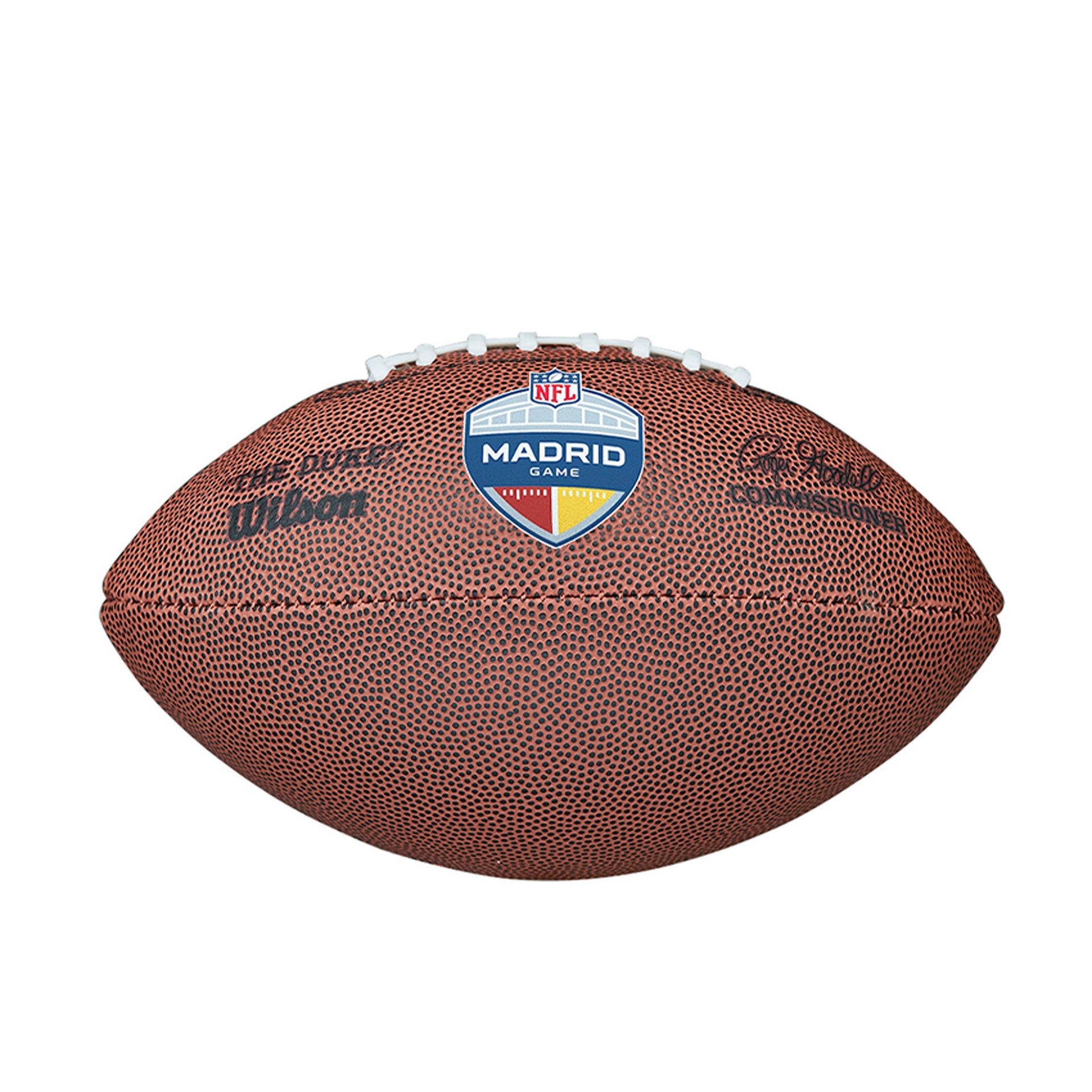 Balón De Fútbol Americano Wilson Madrid Duke Replica Mini