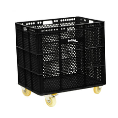 Banasta Con Ruedas Inox