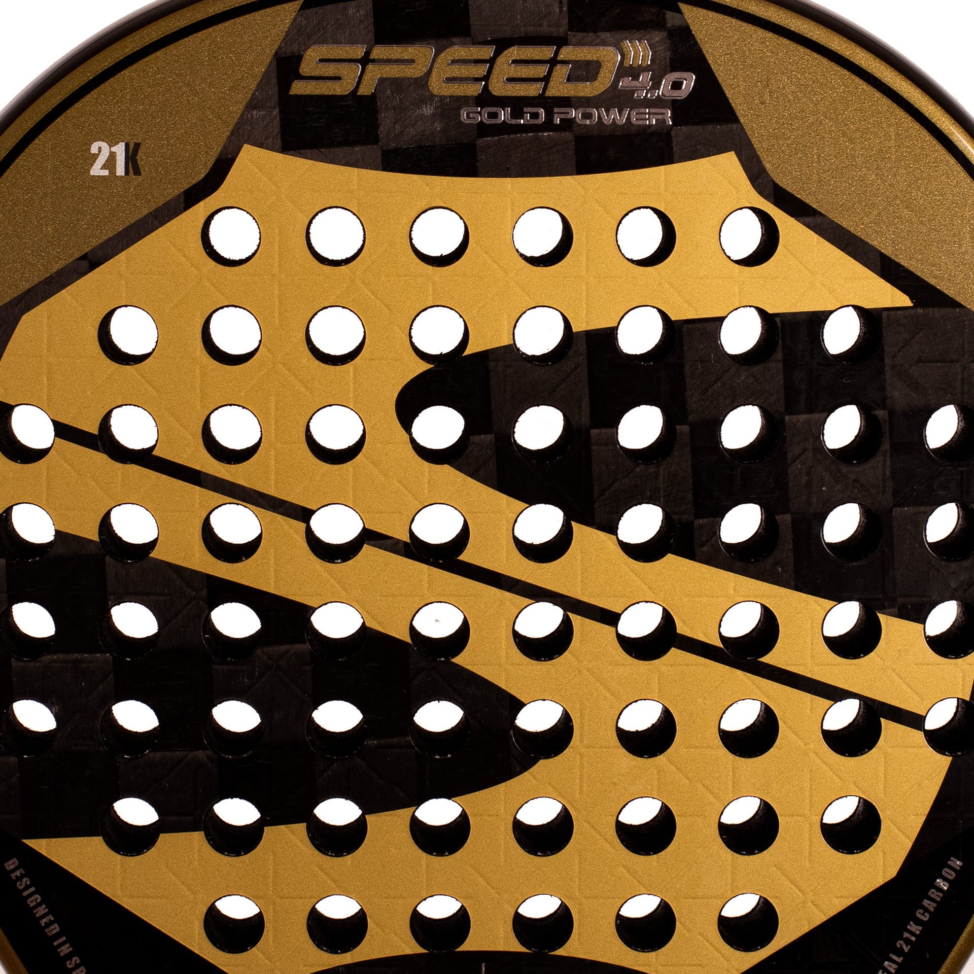 Pala Pádel Softee Speed Gold Power 4.0 Nano Mesh