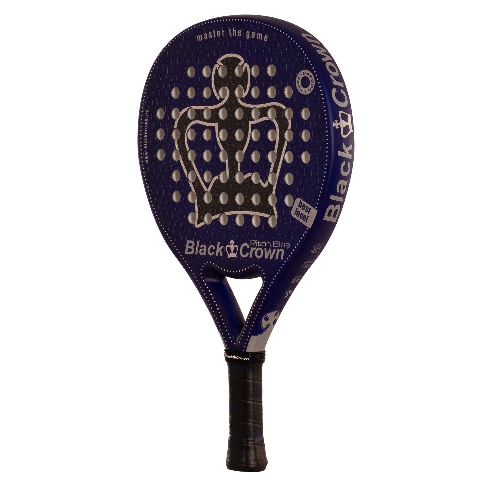 Pala De Pádel Black Crown Piton Blue