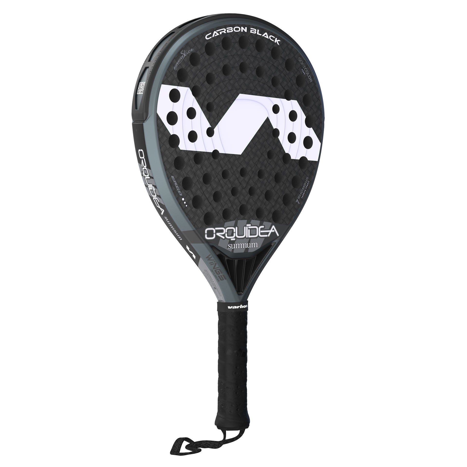 Pala De Pádel Varlion Lw Carbon Black Orquidea