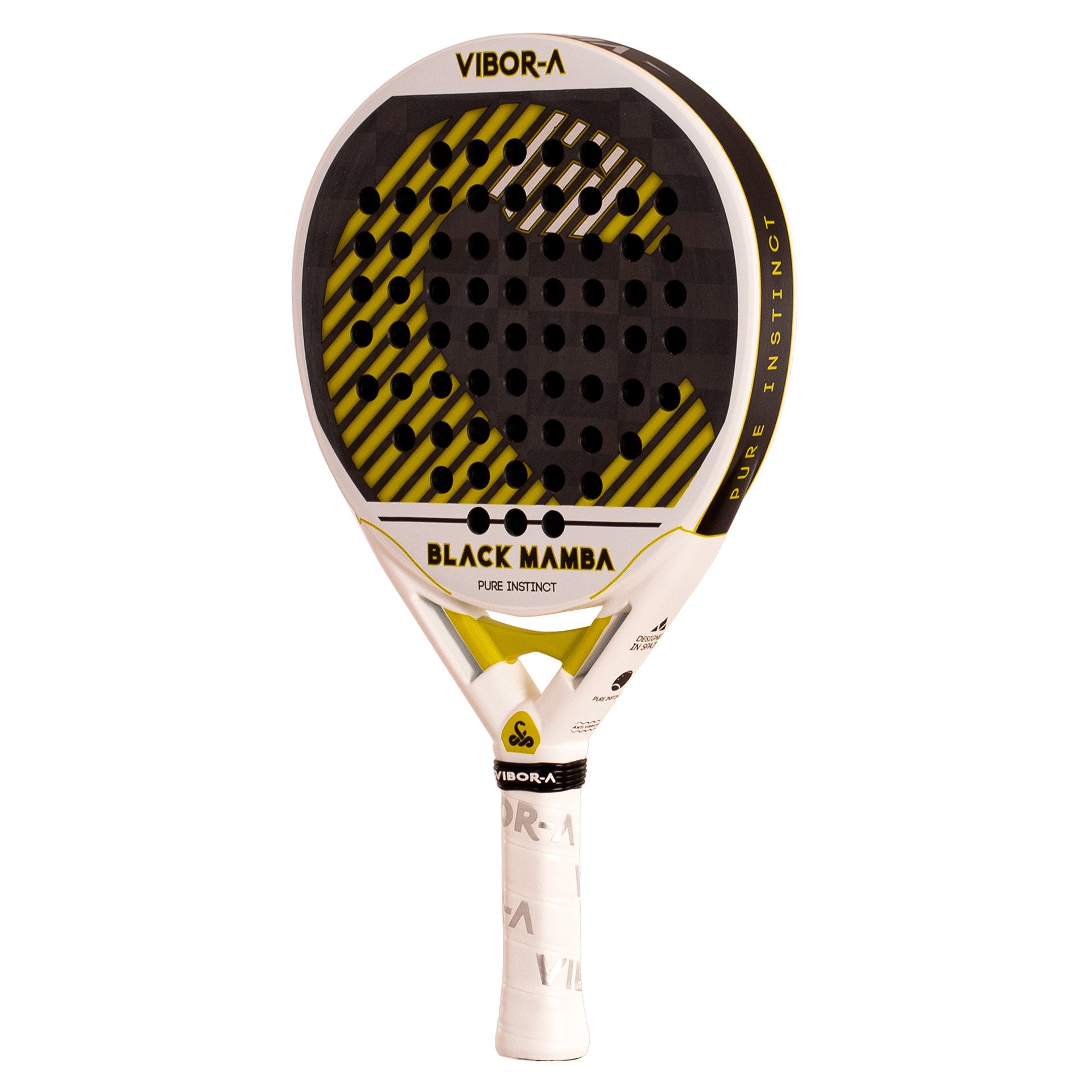 Pala Pádel Vibor-A Black Mamba Evo Pro White