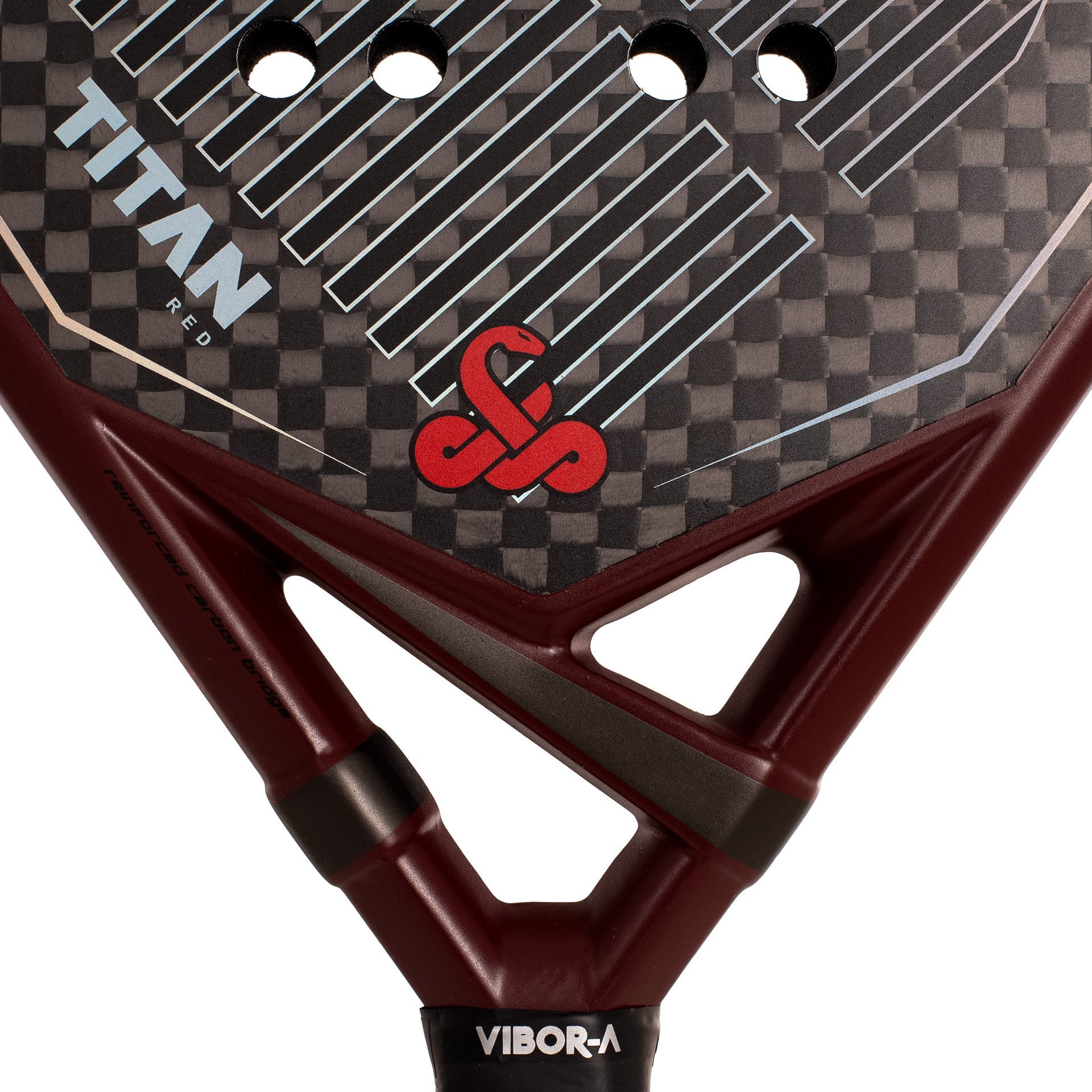 Pack Pala De Pádel Vibor-A Titan 12K Red