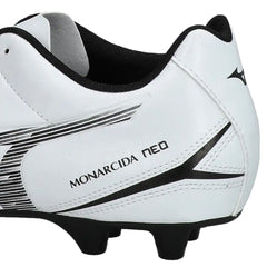 Botas De Fútbol Mizuno Monarcida Neo Select Fg - Blanco/Negro / 39