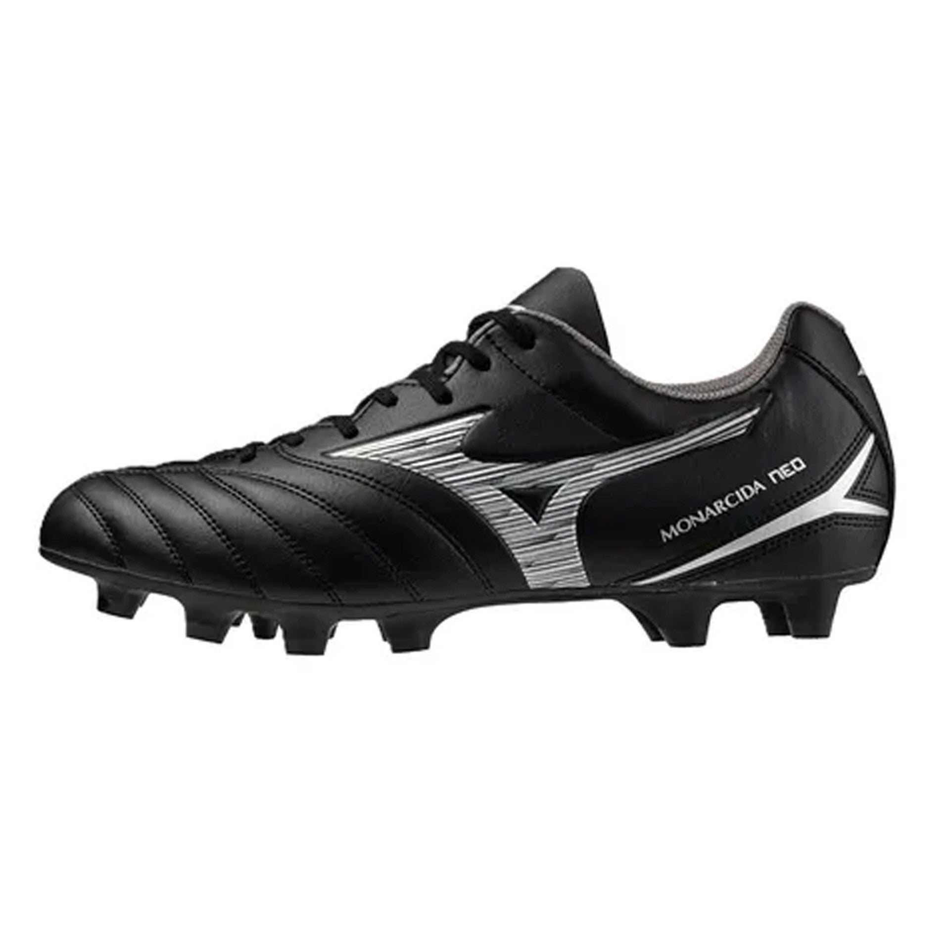 Botas De Fútbol Mizuno Monarcida Neo Select Fg - Negro/Plata / 42