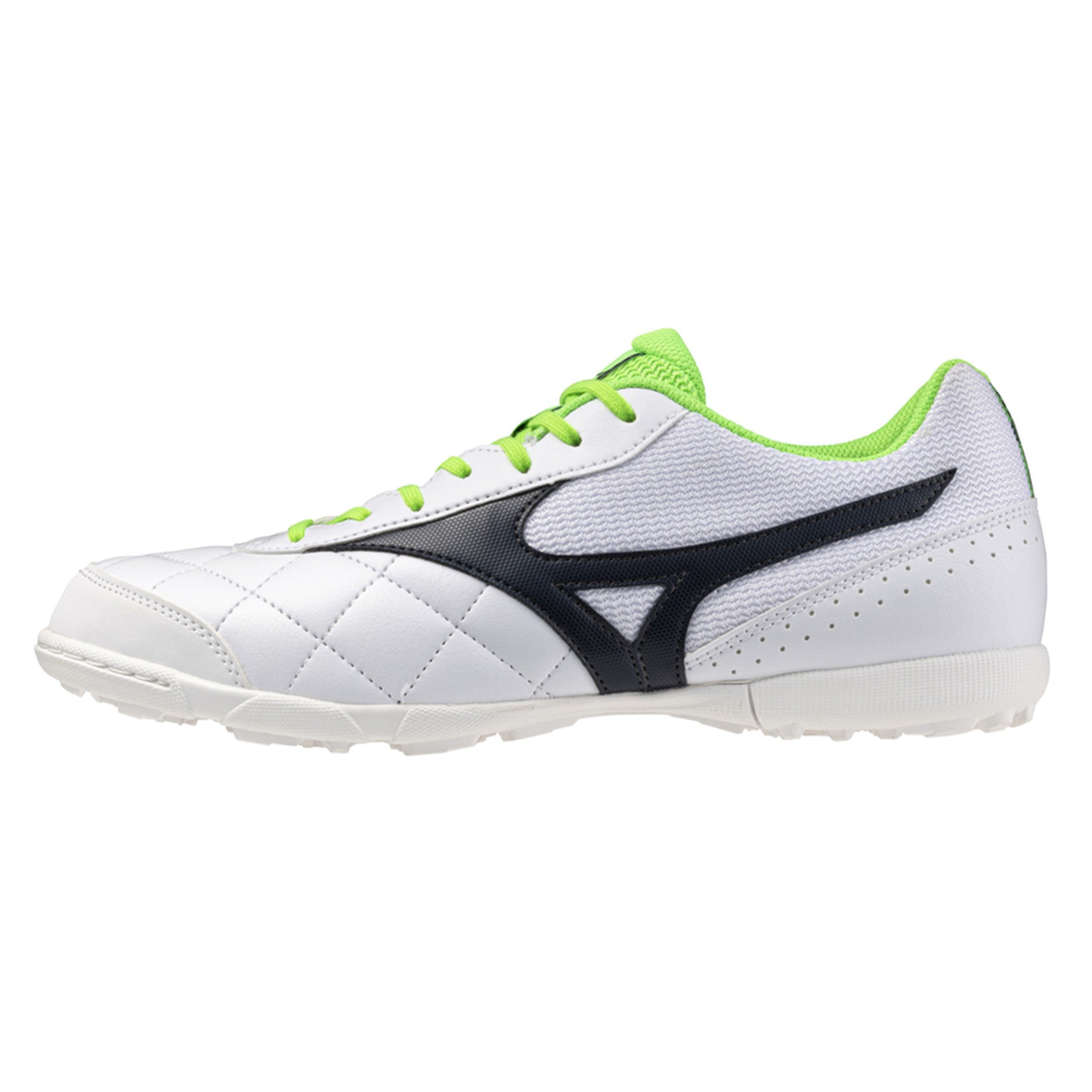 Botas De Fútbol Mizuno Mrl Sala Club Tf - Blanco/Azul / 40 1/2