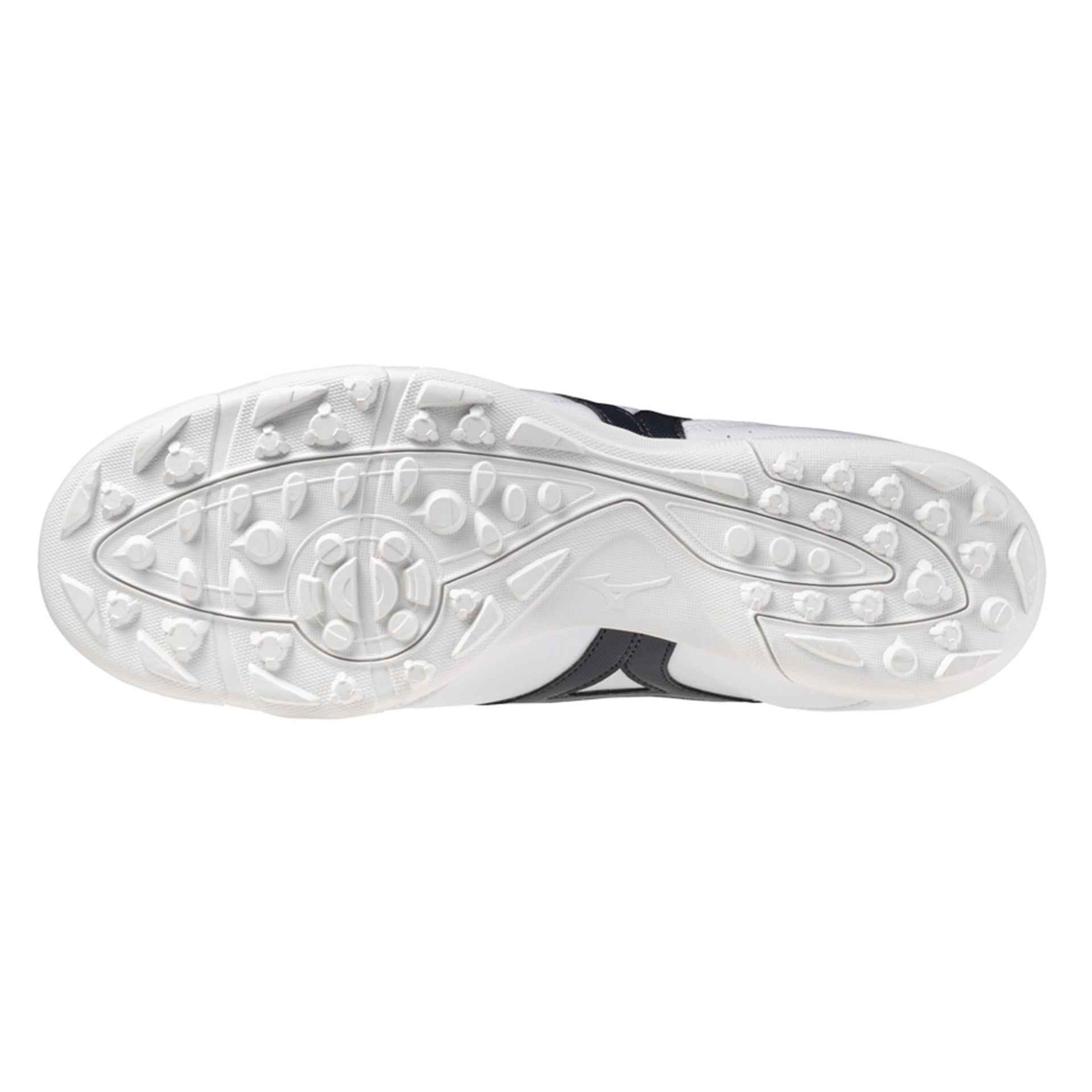 Botas De Fútbol Mizuno Mrl Sala Club Tf - Blanco/Azul / 40 1/2