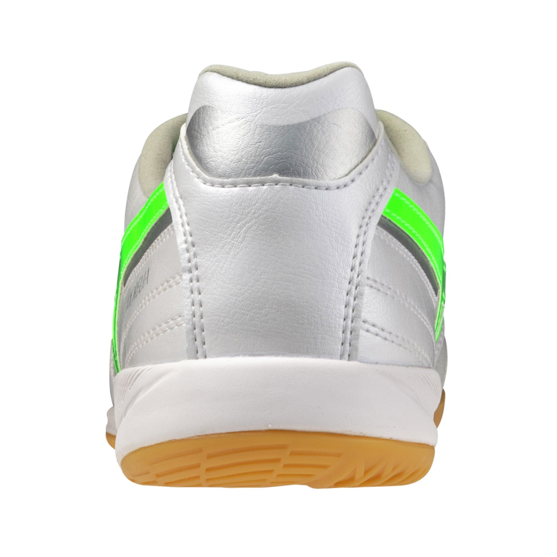 Botas De Fútbol Sala Mizuno Morelia Sala Pro In - Blanco/Verde Flúor / 42