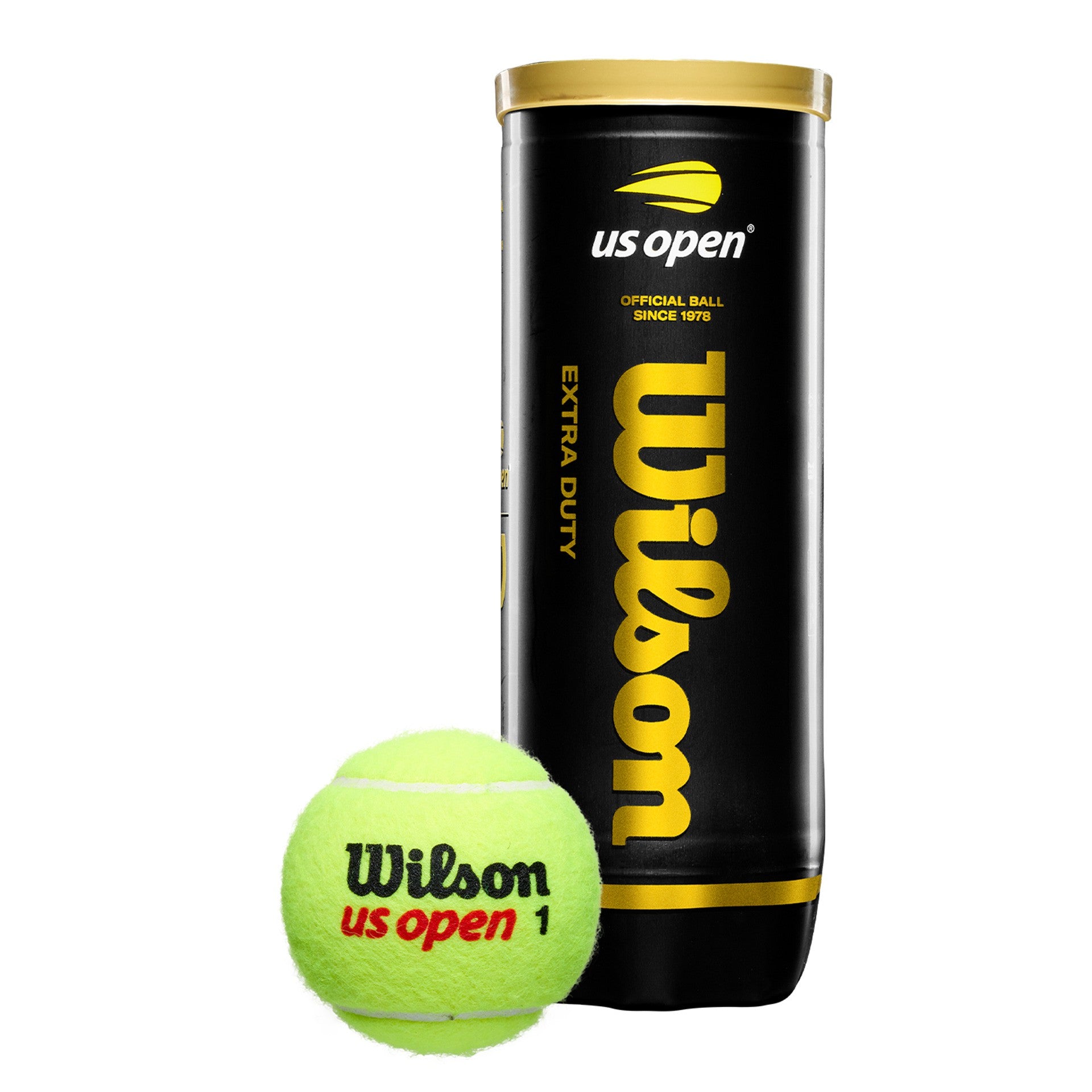 Bote De 3 Pelotas Tenis Wilson Us Open Xd