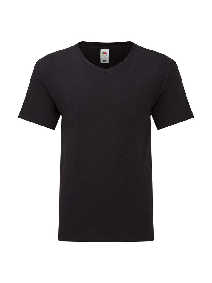 Camiseta Fruit Of The Loom Iconic 150 V-Neck T
