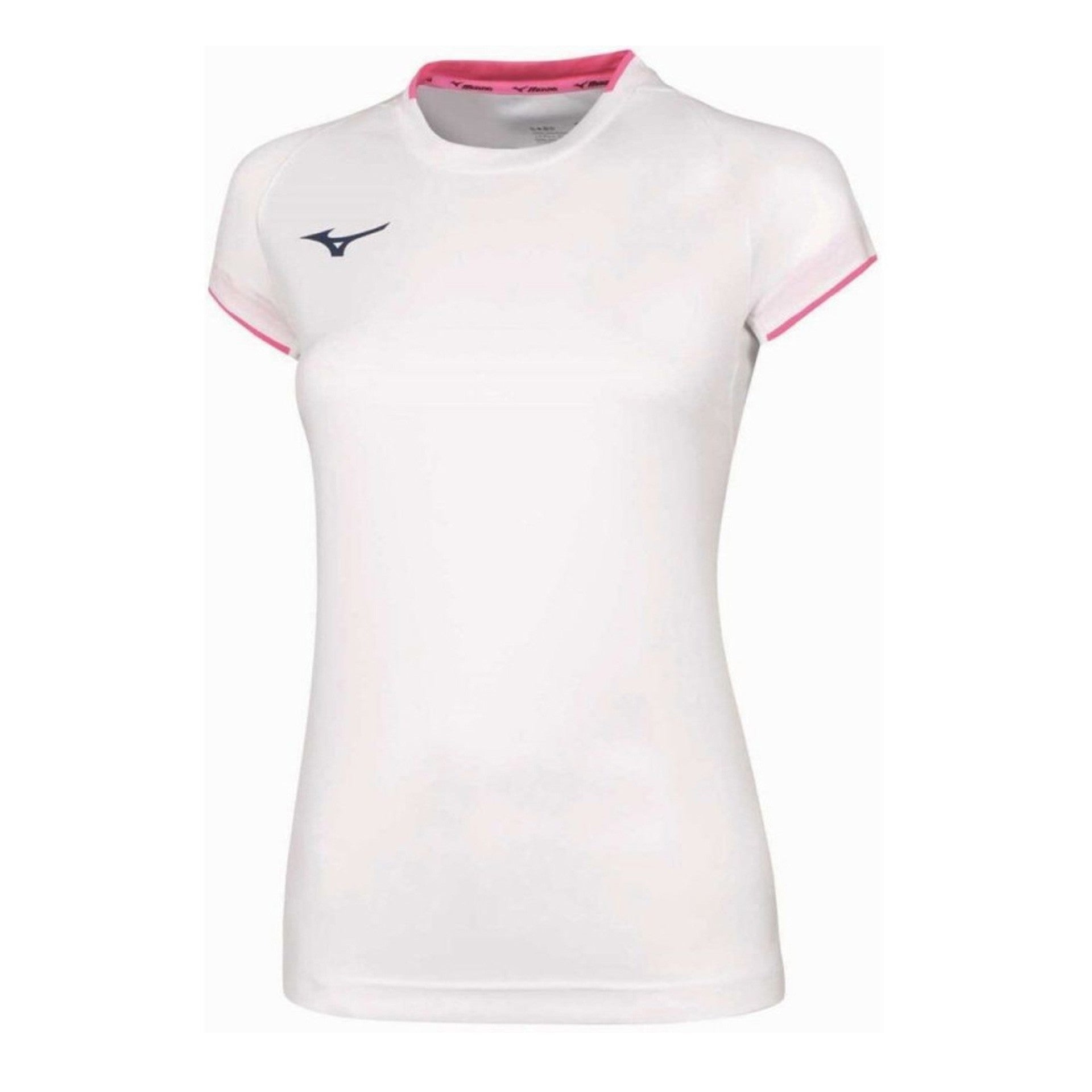 Camiseta De Mujer Mizuno Sleeve - Blanco / L