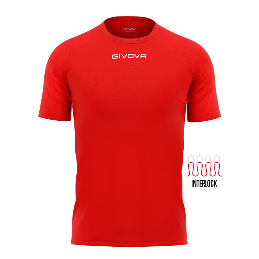 Camiseta Givova Capo - Rojo / 4Xs