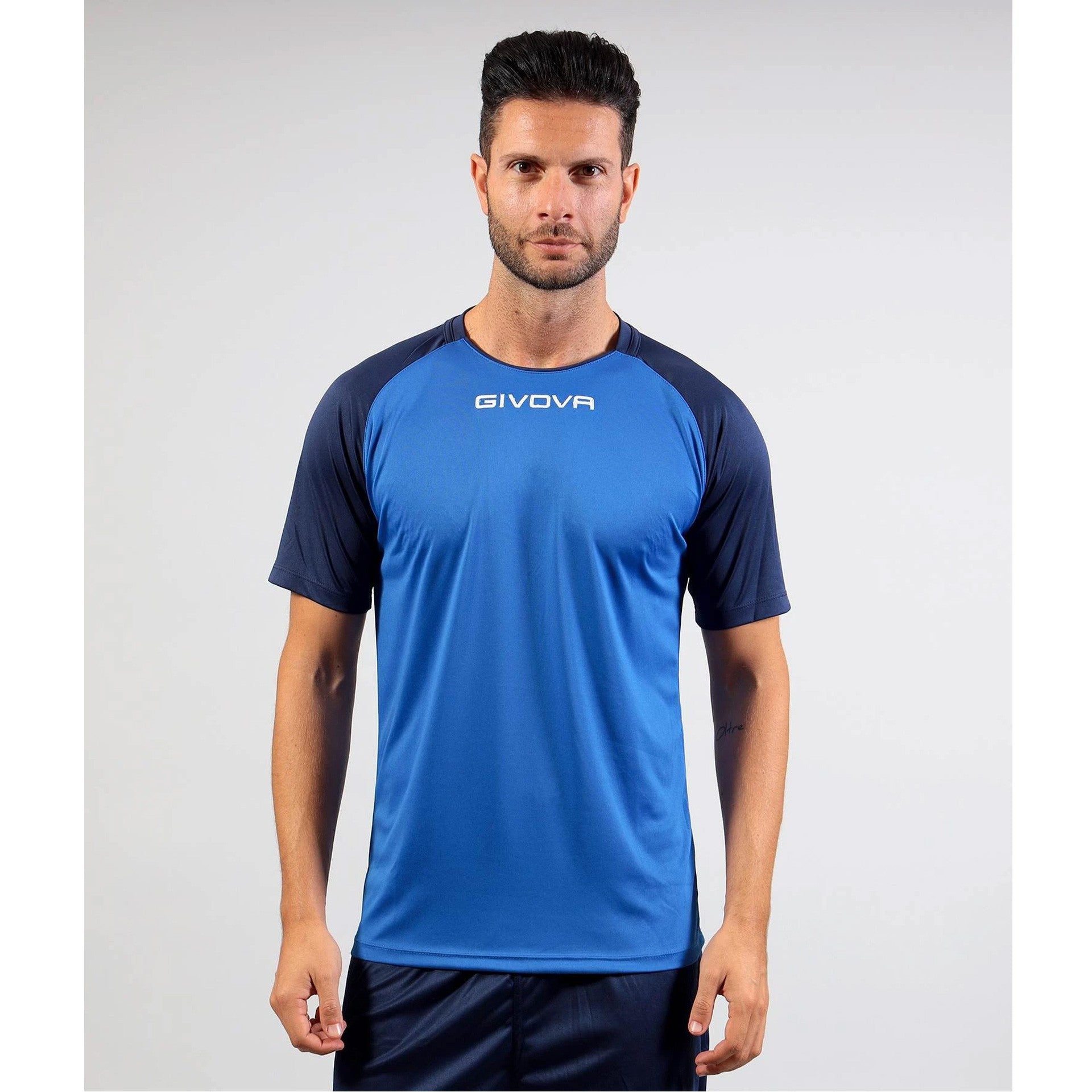 Camiseta Givova Capo - Royal/Marino / 4Xs