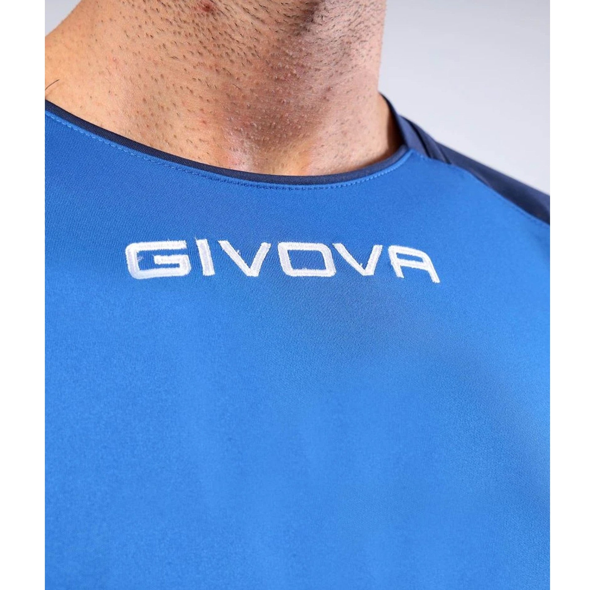 Camiseta Givova Capo - Royal/Marino / 4Xs