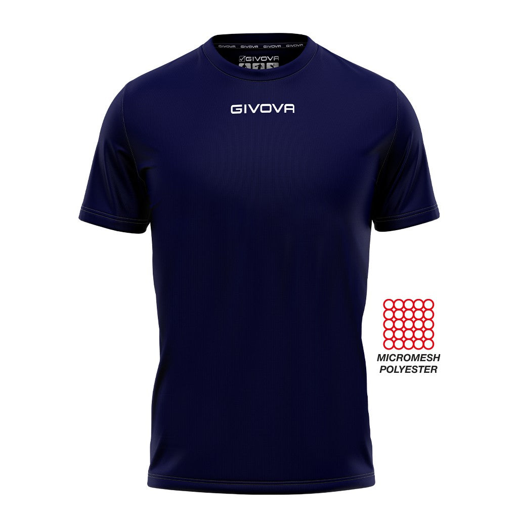 Camiseta Givova One Microperforada - Marino / 3Xs