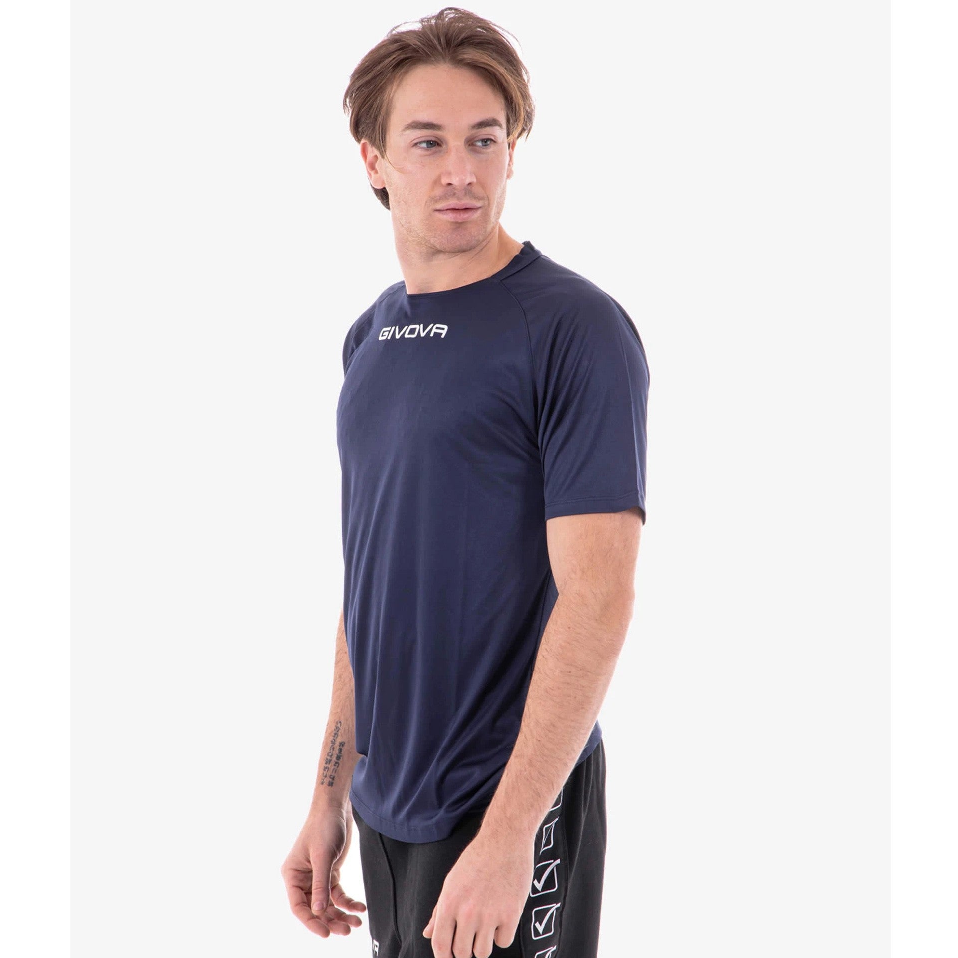Camiseta Givova One Microperforada - Marino / 3Xs