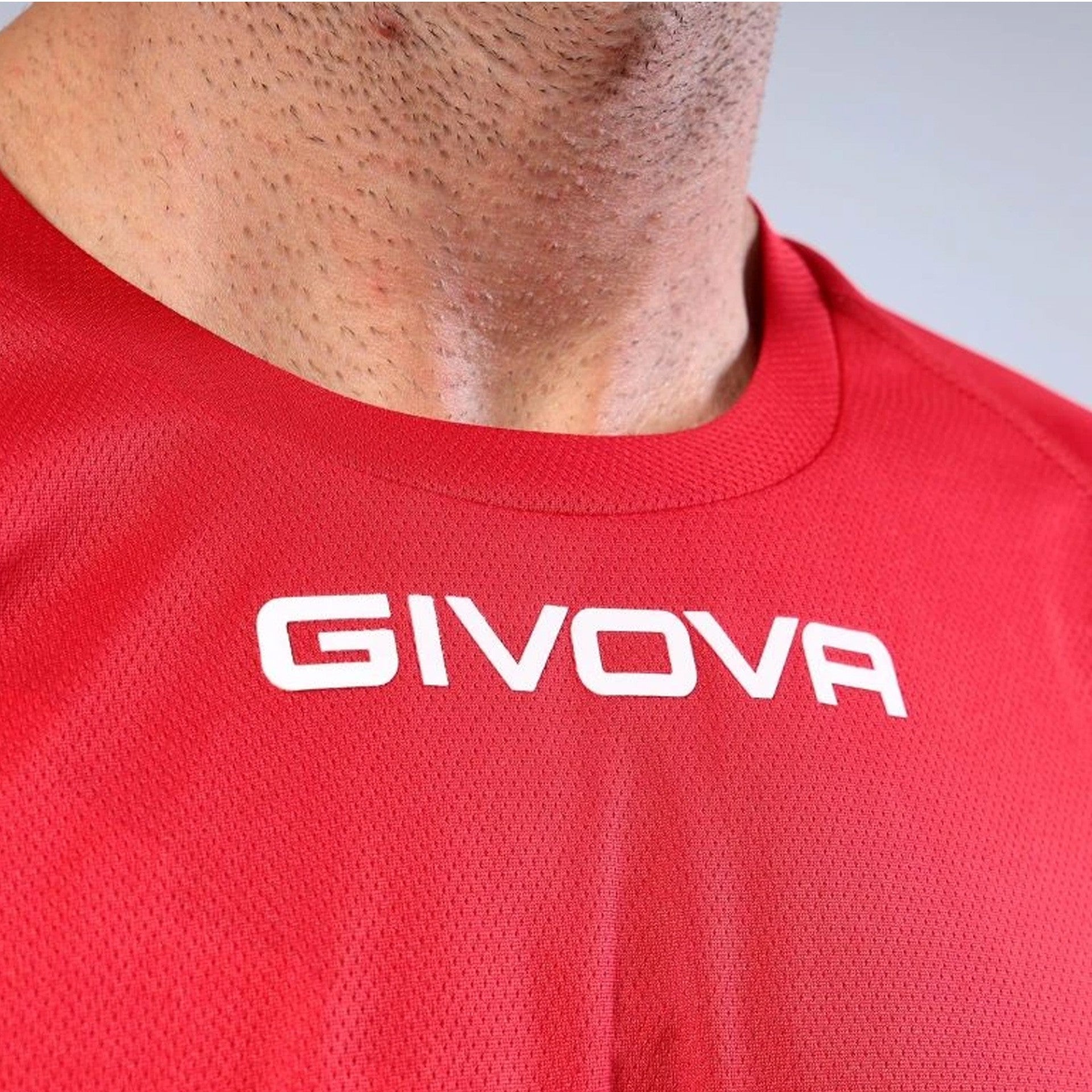 Camiseta Givova One Microperforada - Rojo / 3Xs